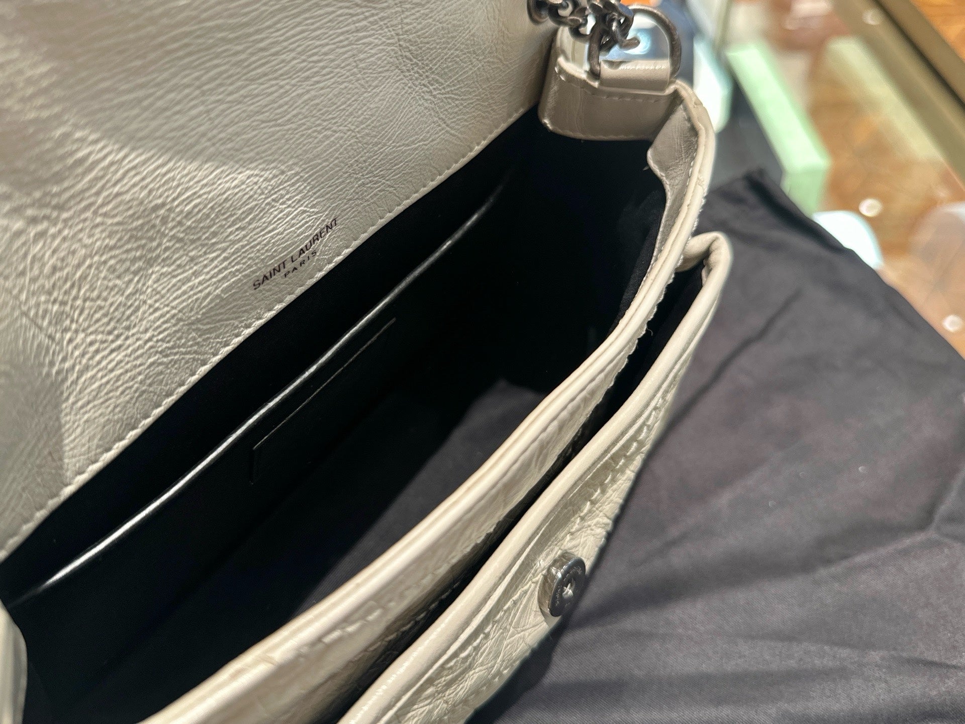 Saint laurent NIKI series handbags White 6331601YG042826