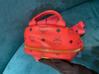 MCM Red Backpack
