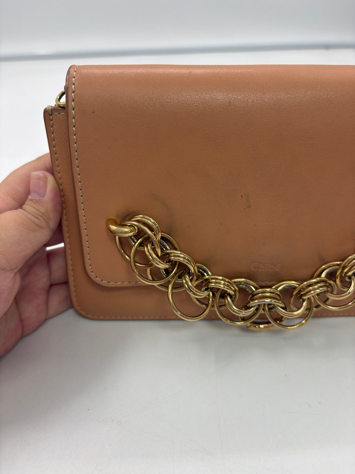 Chloe Pink Shoulder Bag