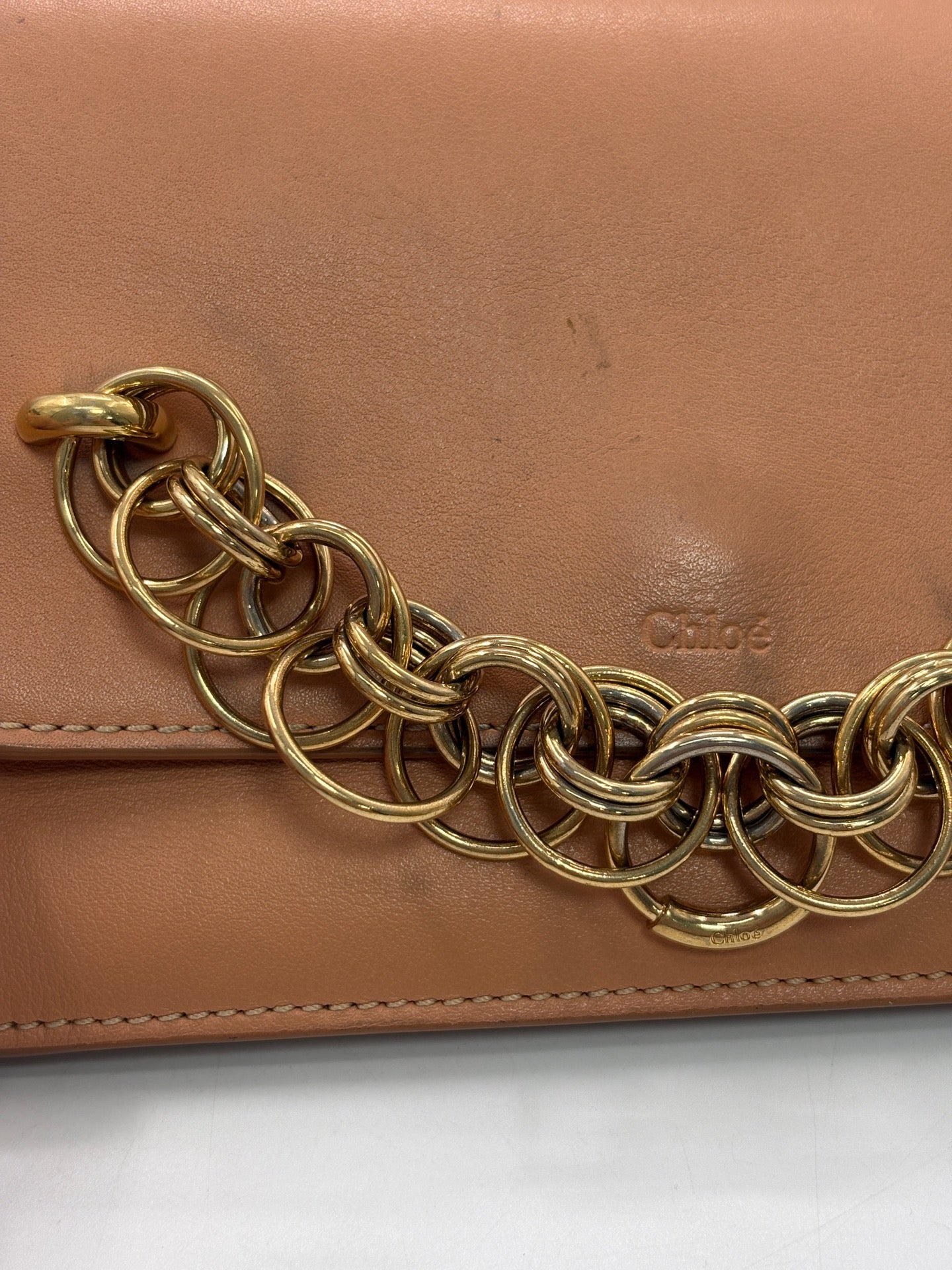 Chloe Pink Shoulder Bag