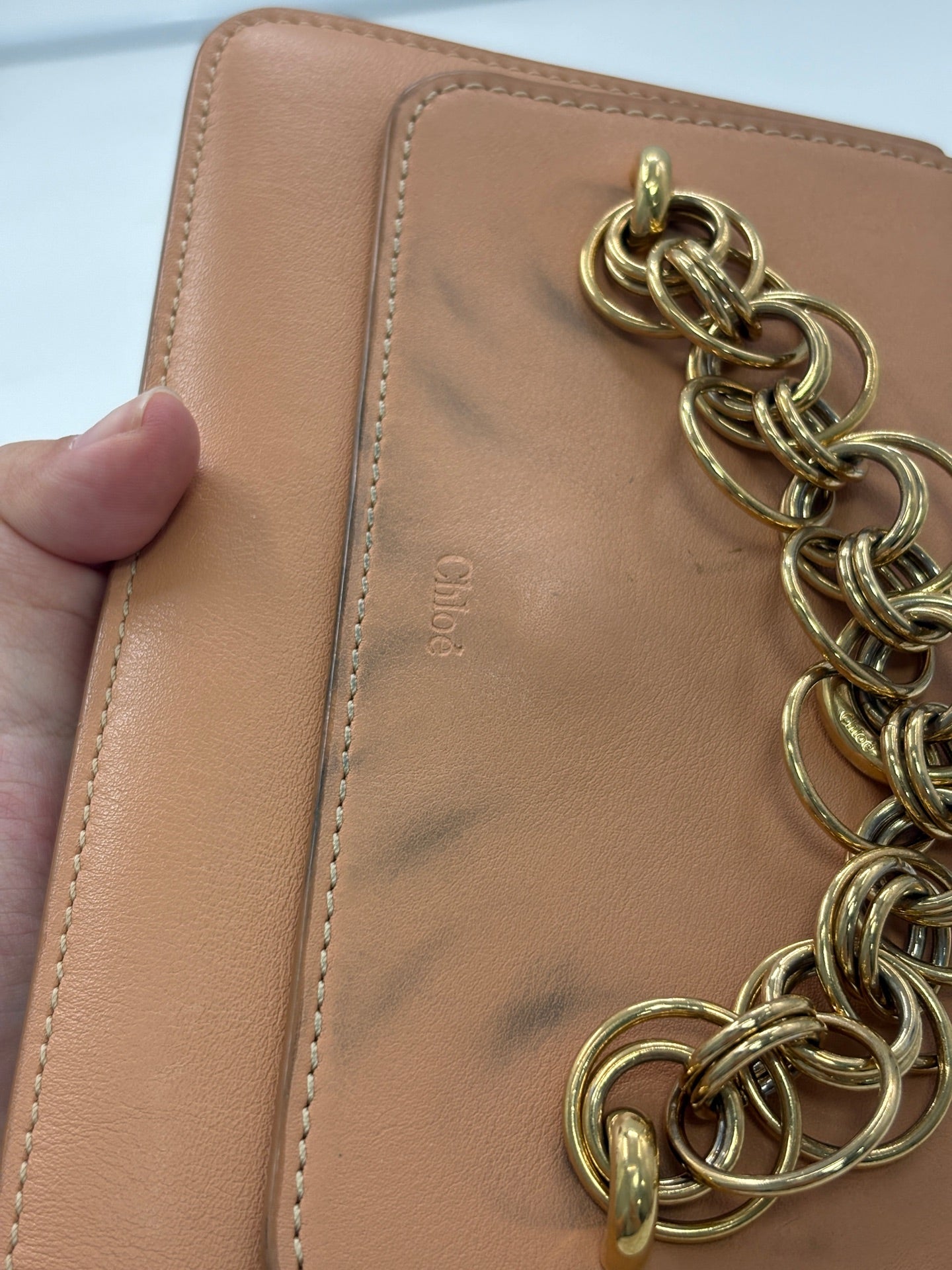 Chloe Pink Shoulder Bag
