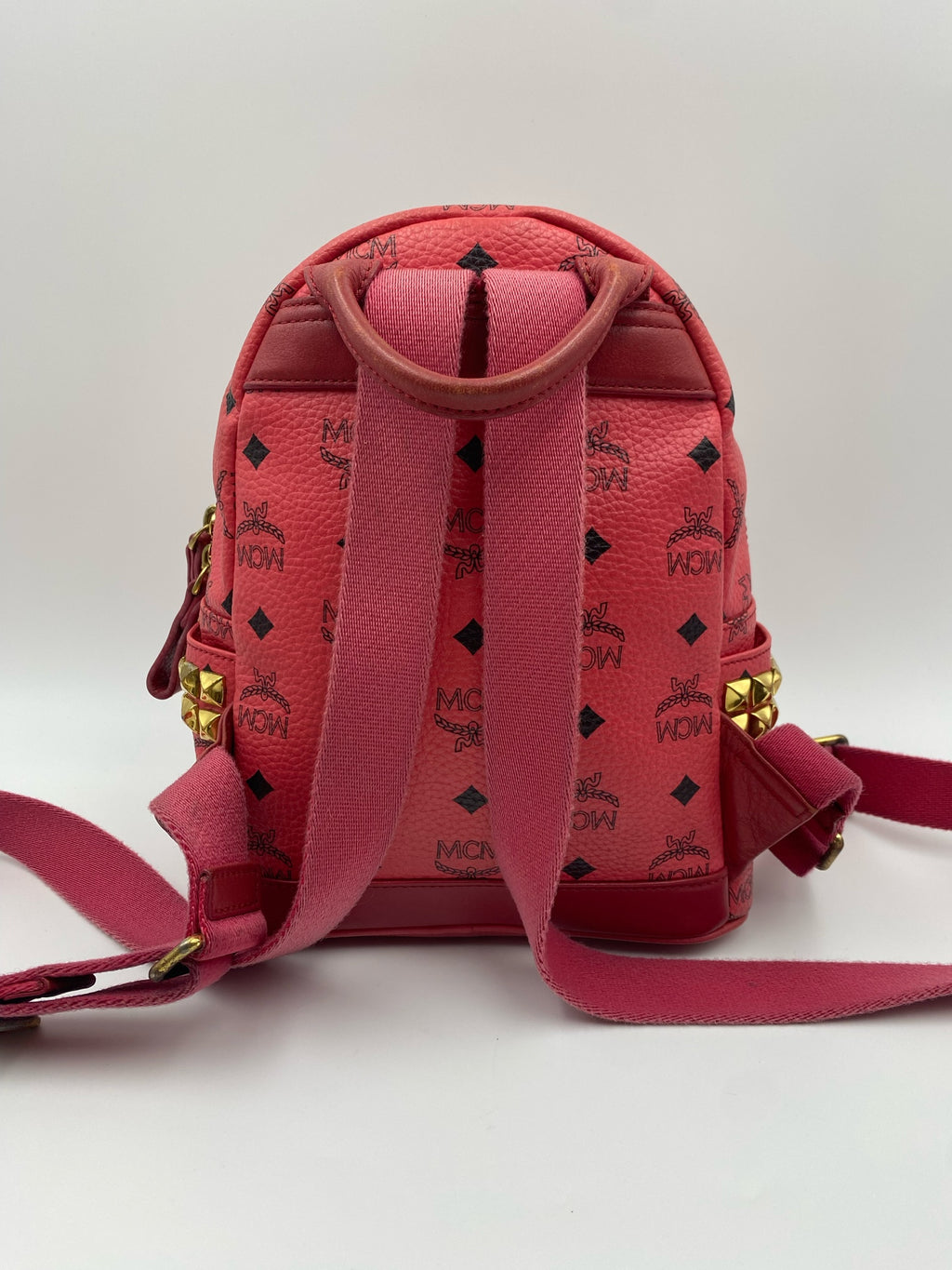 MCM Red Backpack