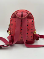 MCM Red Backpack