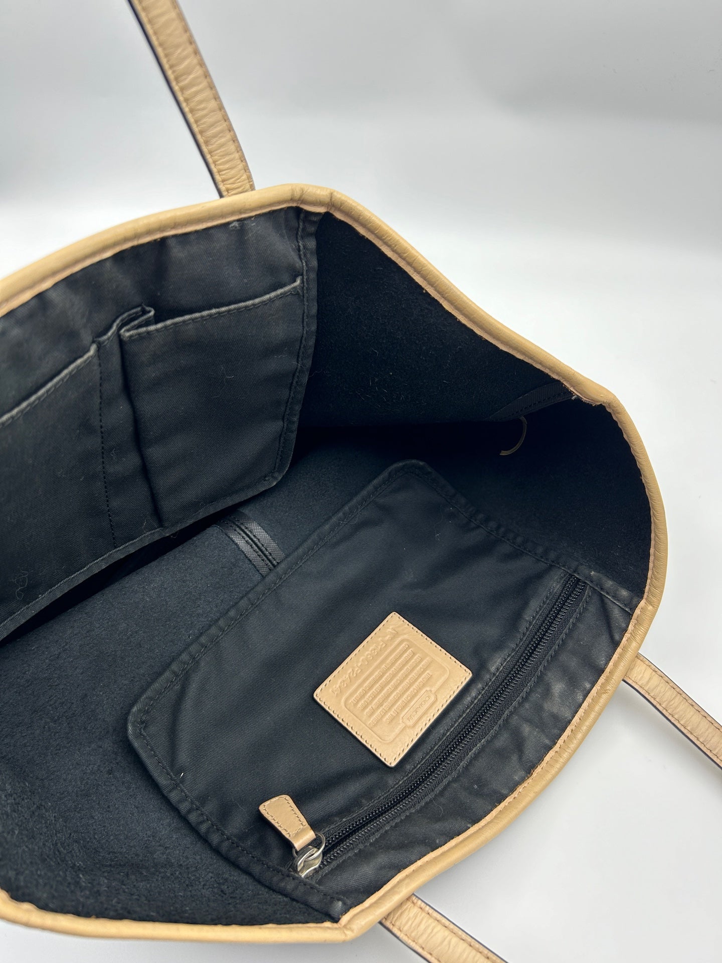 Coach Black Tote