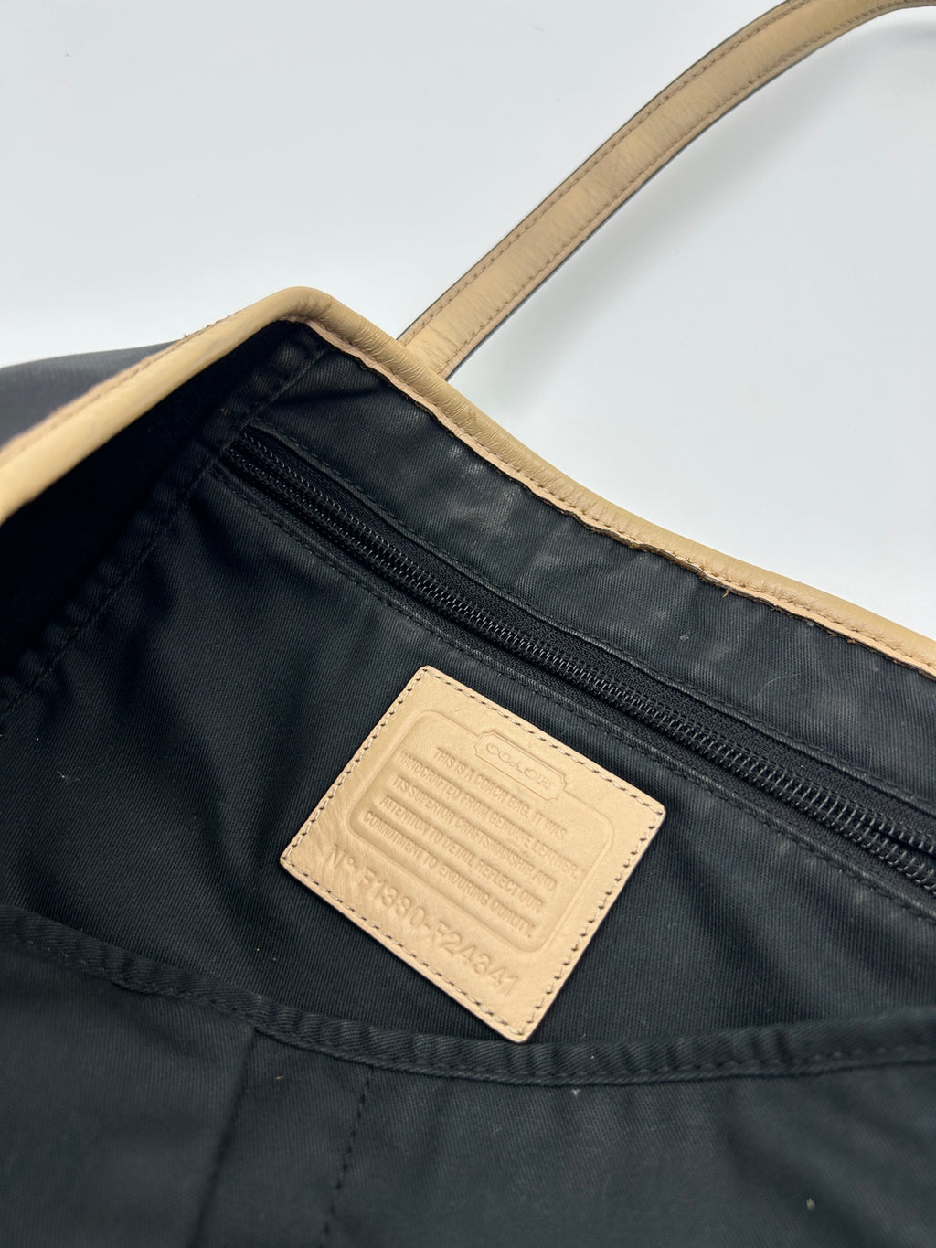 Coach Black Tote