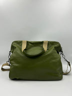 Bottega Veneta Green Crossbody
