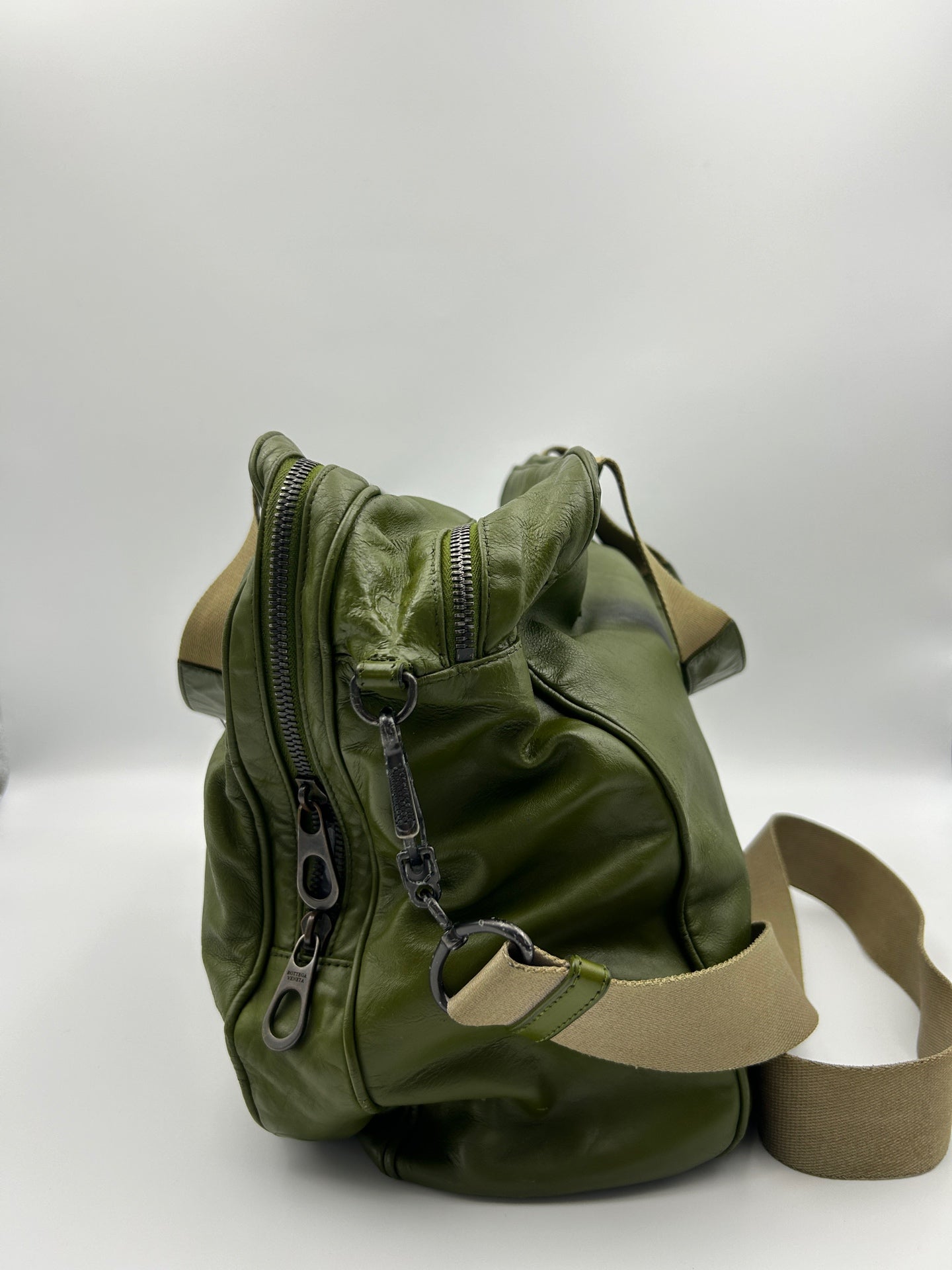 Bottega Veneta Green Crossbody