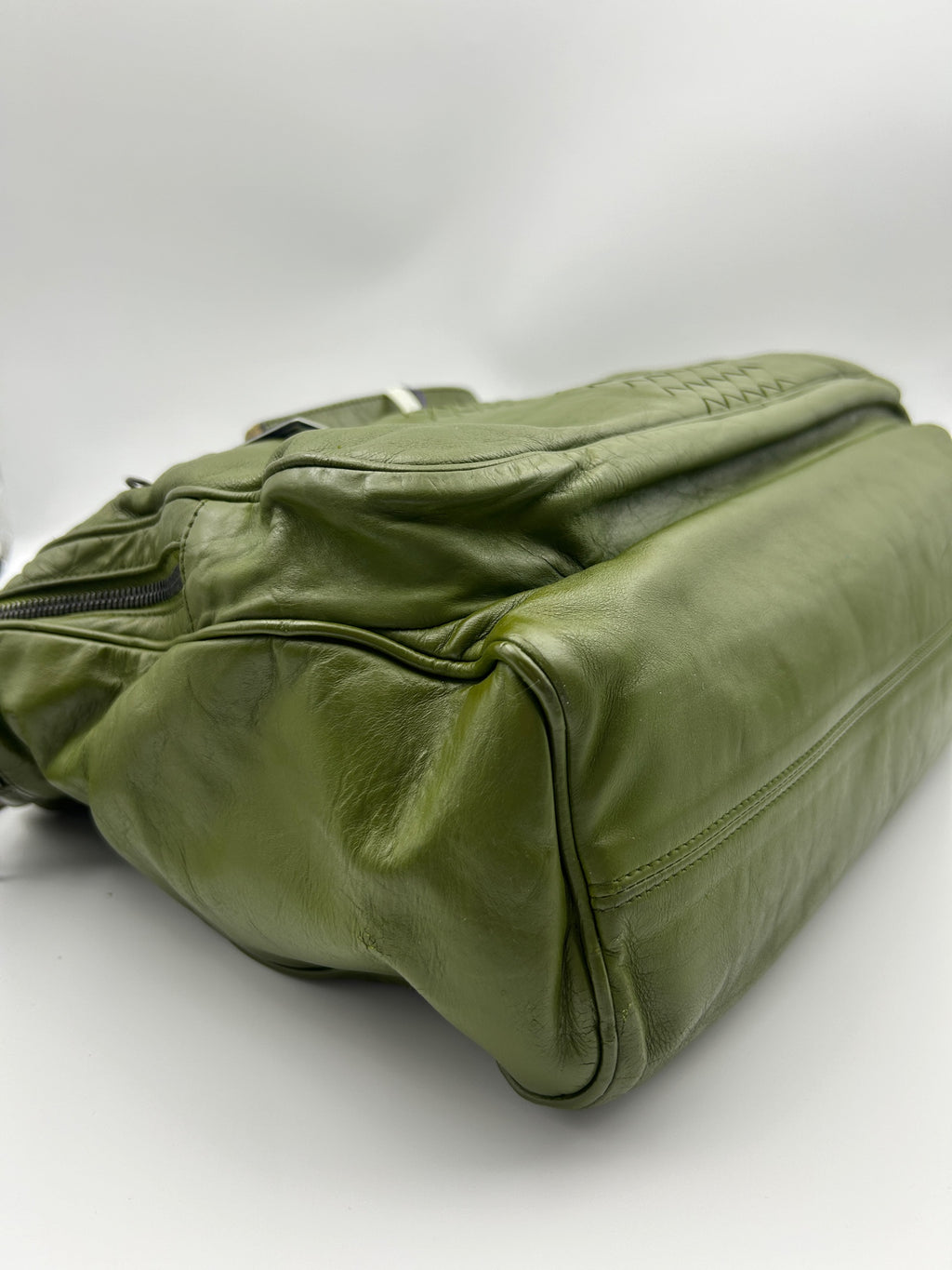 Bottega Veneta Green Crossbody