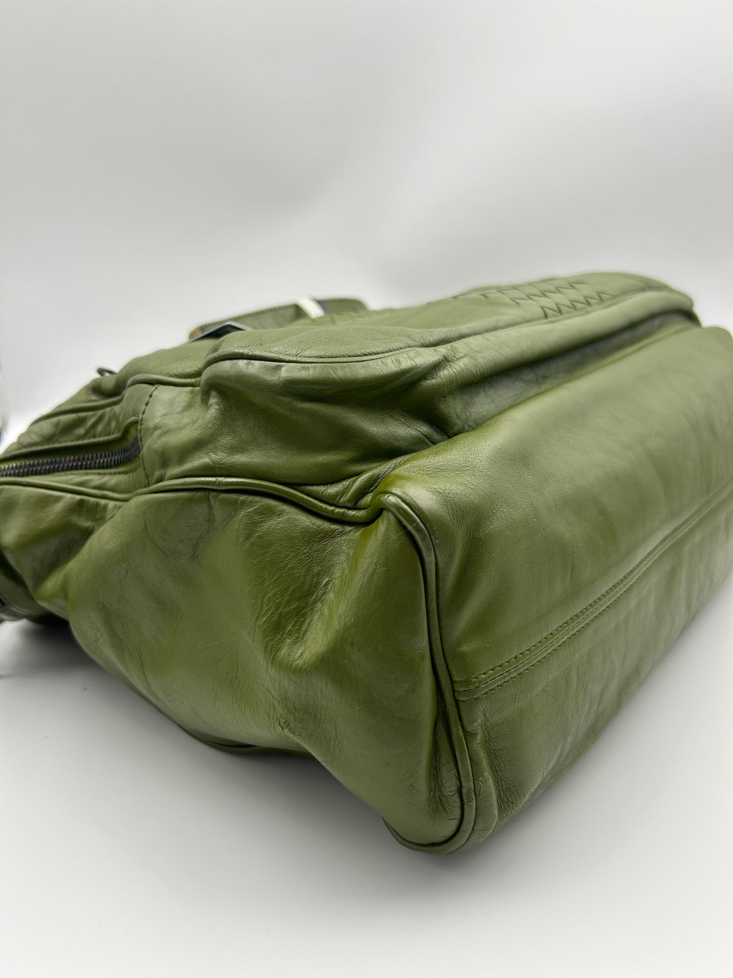 Bottega Veneta Green Crossbody