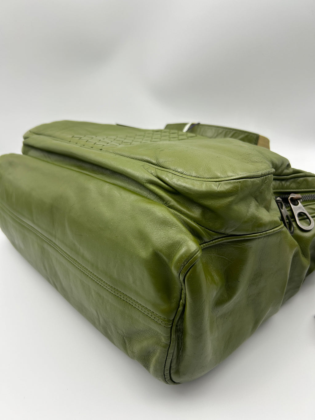 Bottega Veneta Green Crossbody