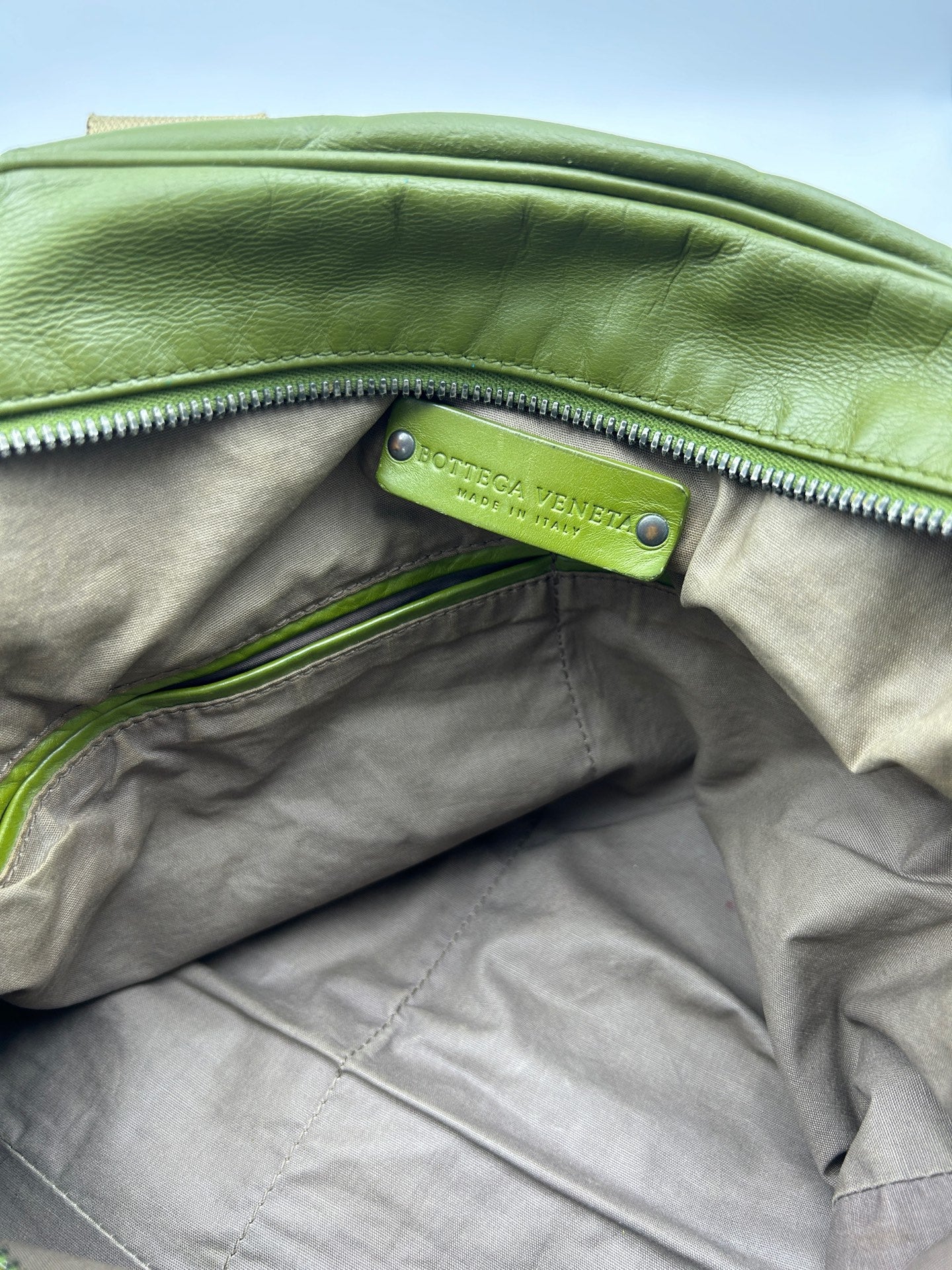 Bottega Veneta Green Crossbody