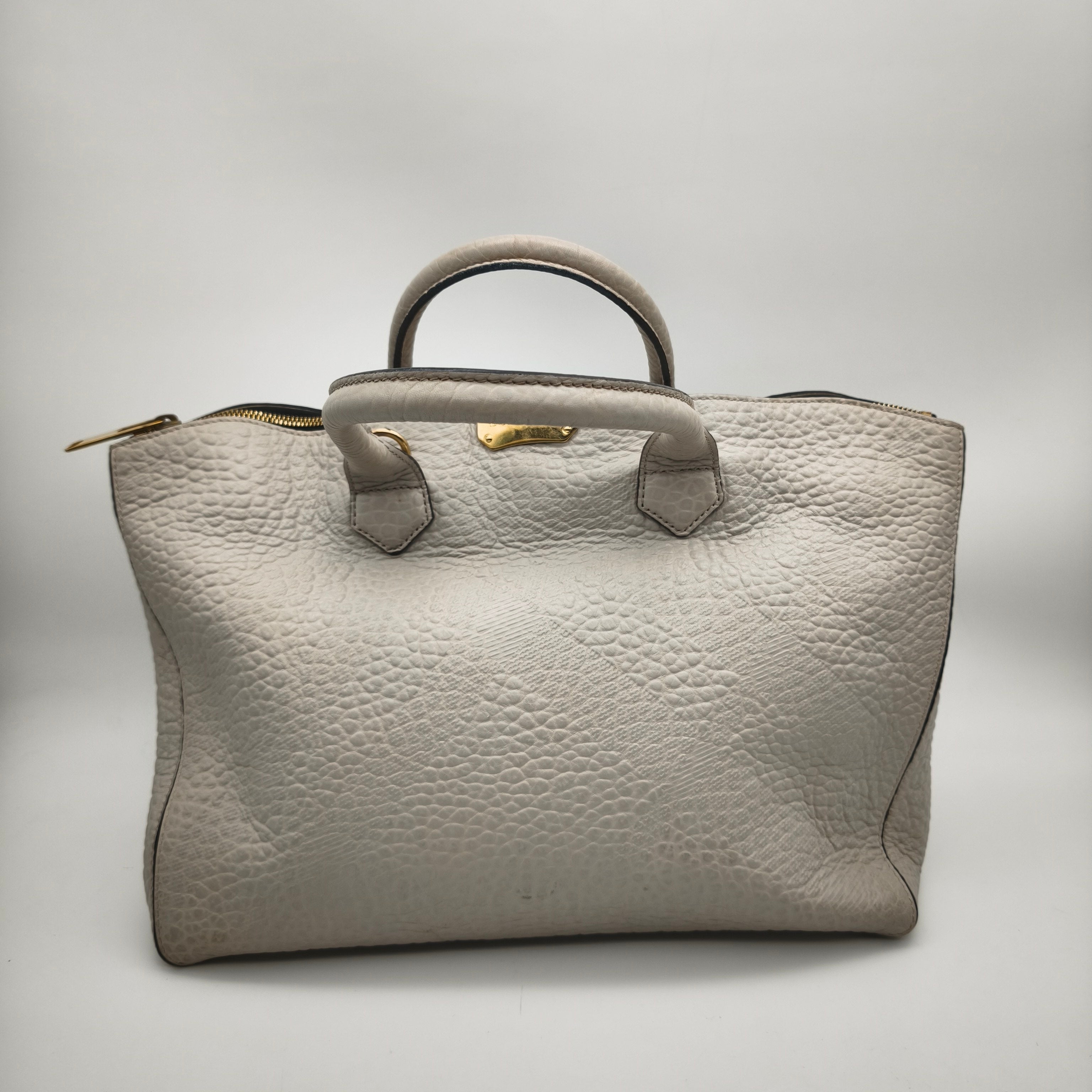 Burberry Gray Clutch