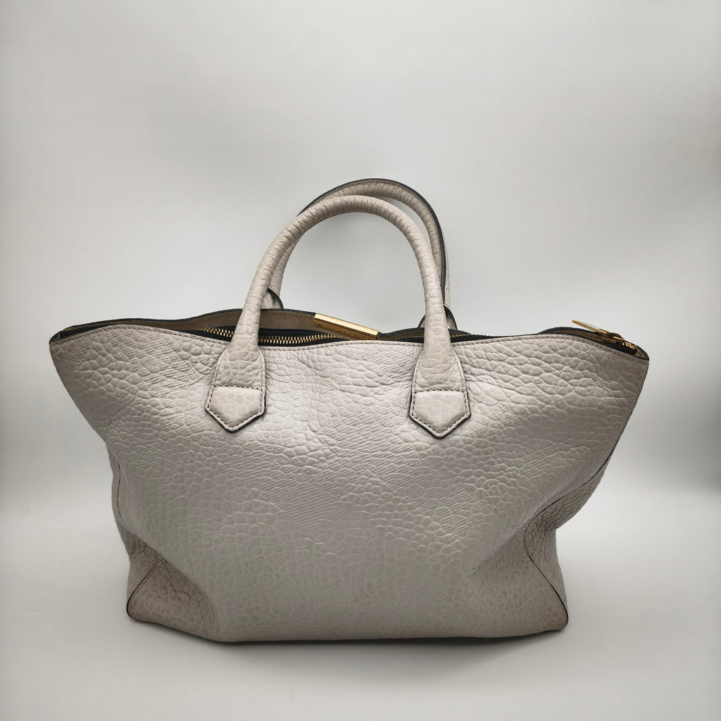 Burberry Gray Clutch