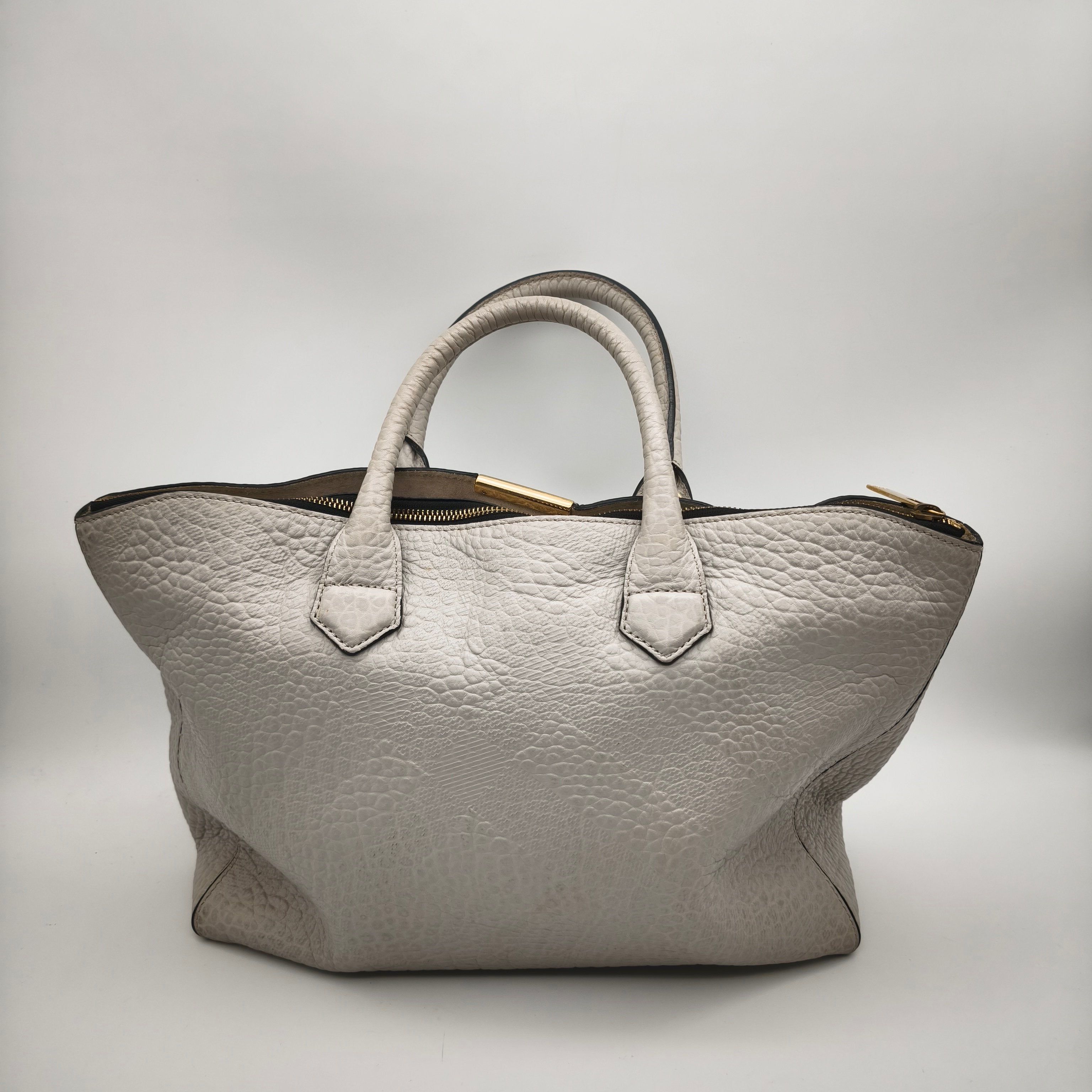 Burberry Gray Clutch