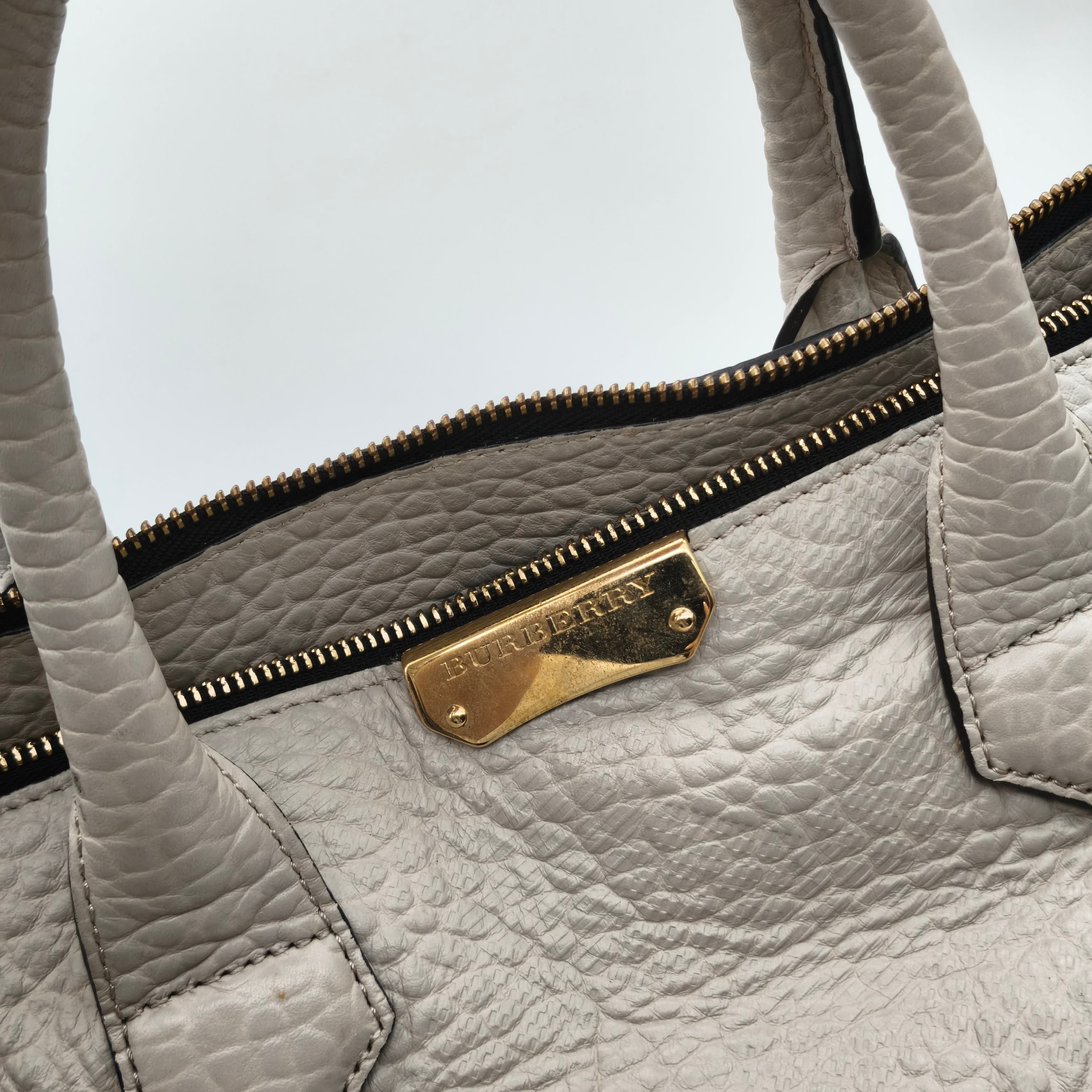 Burberry Gray Clutch