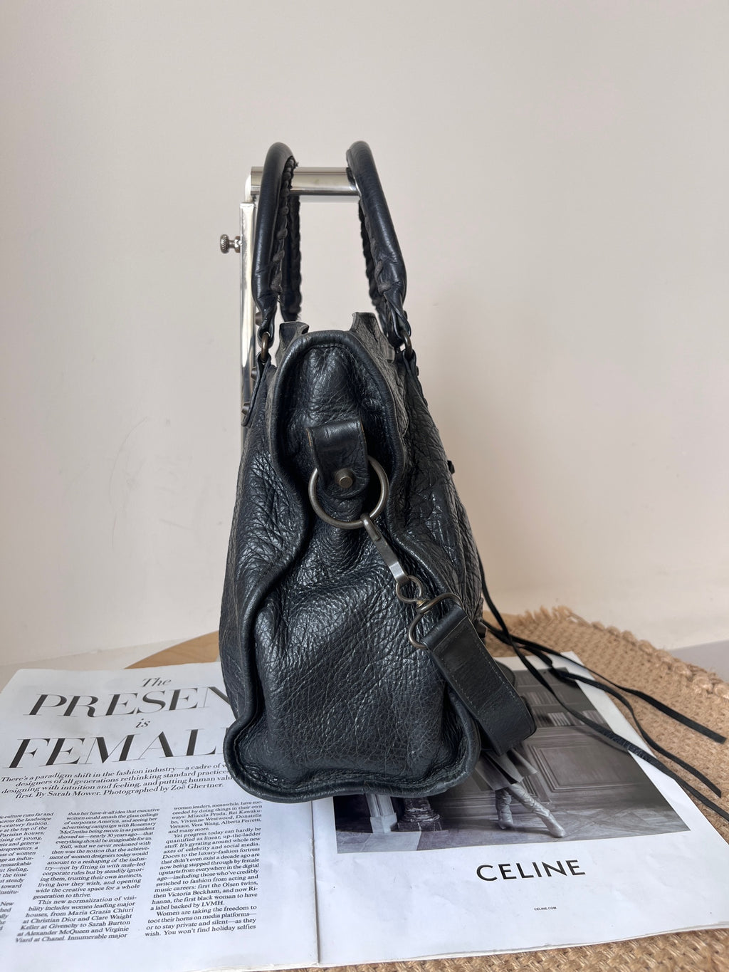 Balenciaga Leather Black