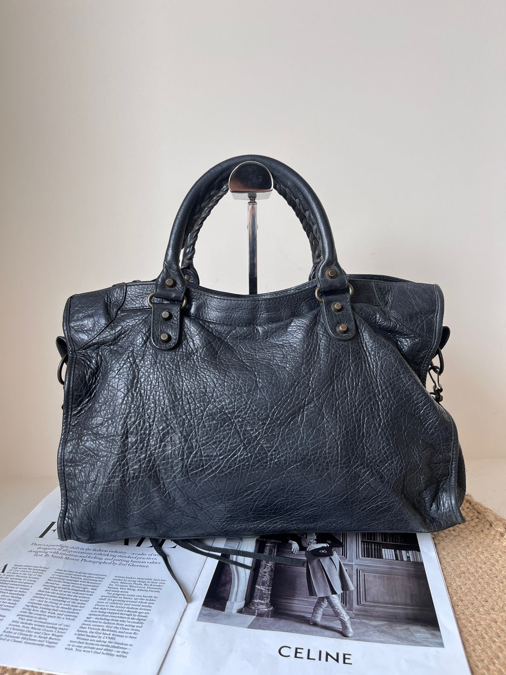 Balenciaga Leather Black