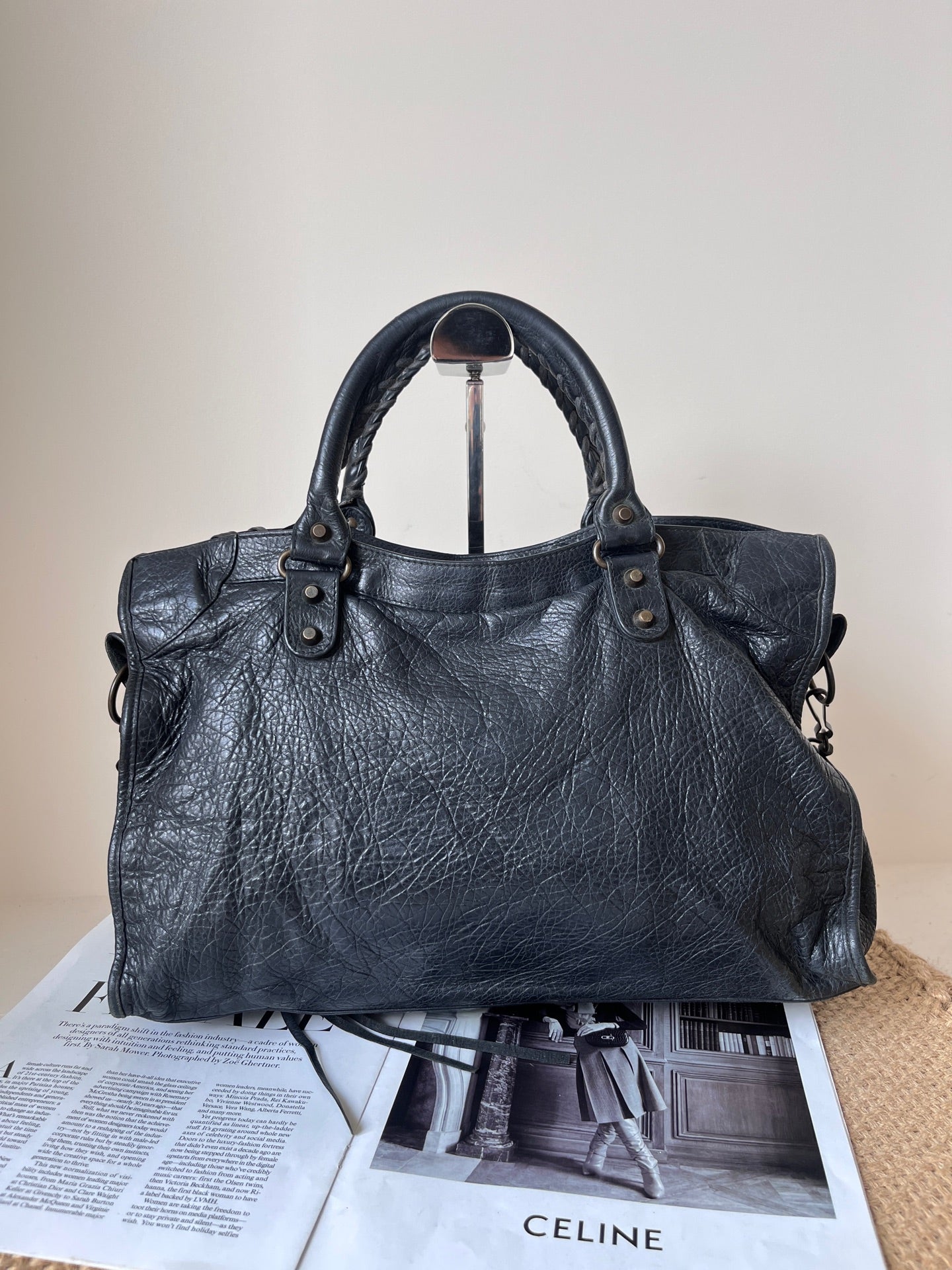 Balenciaga Leather Black