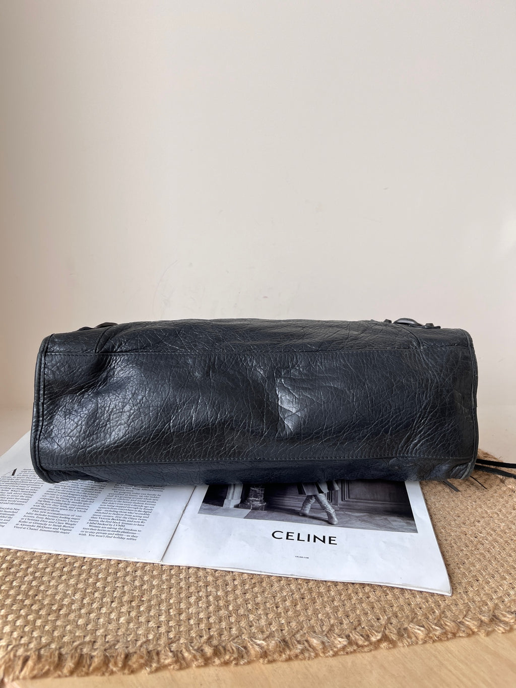 Balenciaga Leather Black