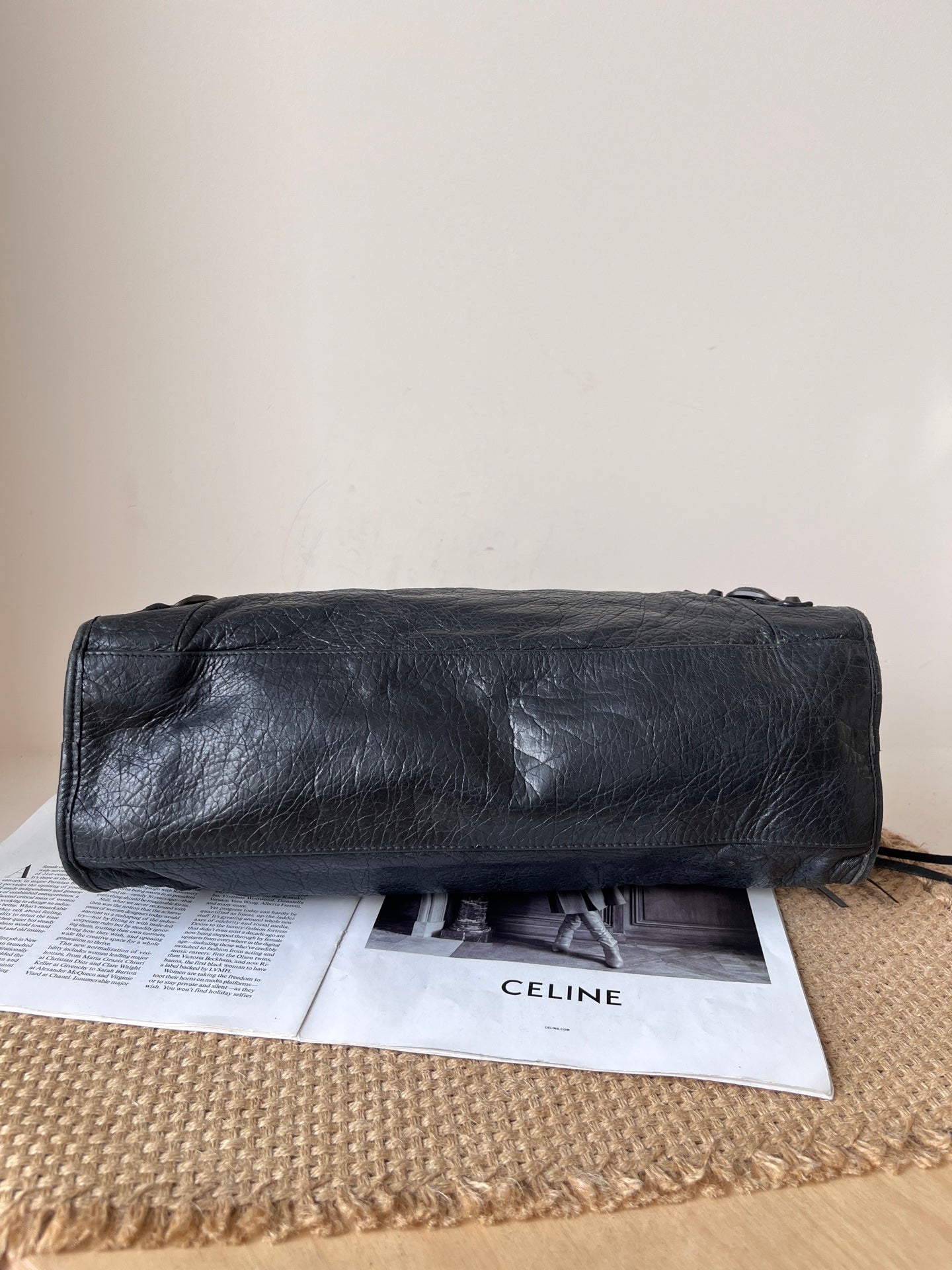 Balenciaga Leather Black