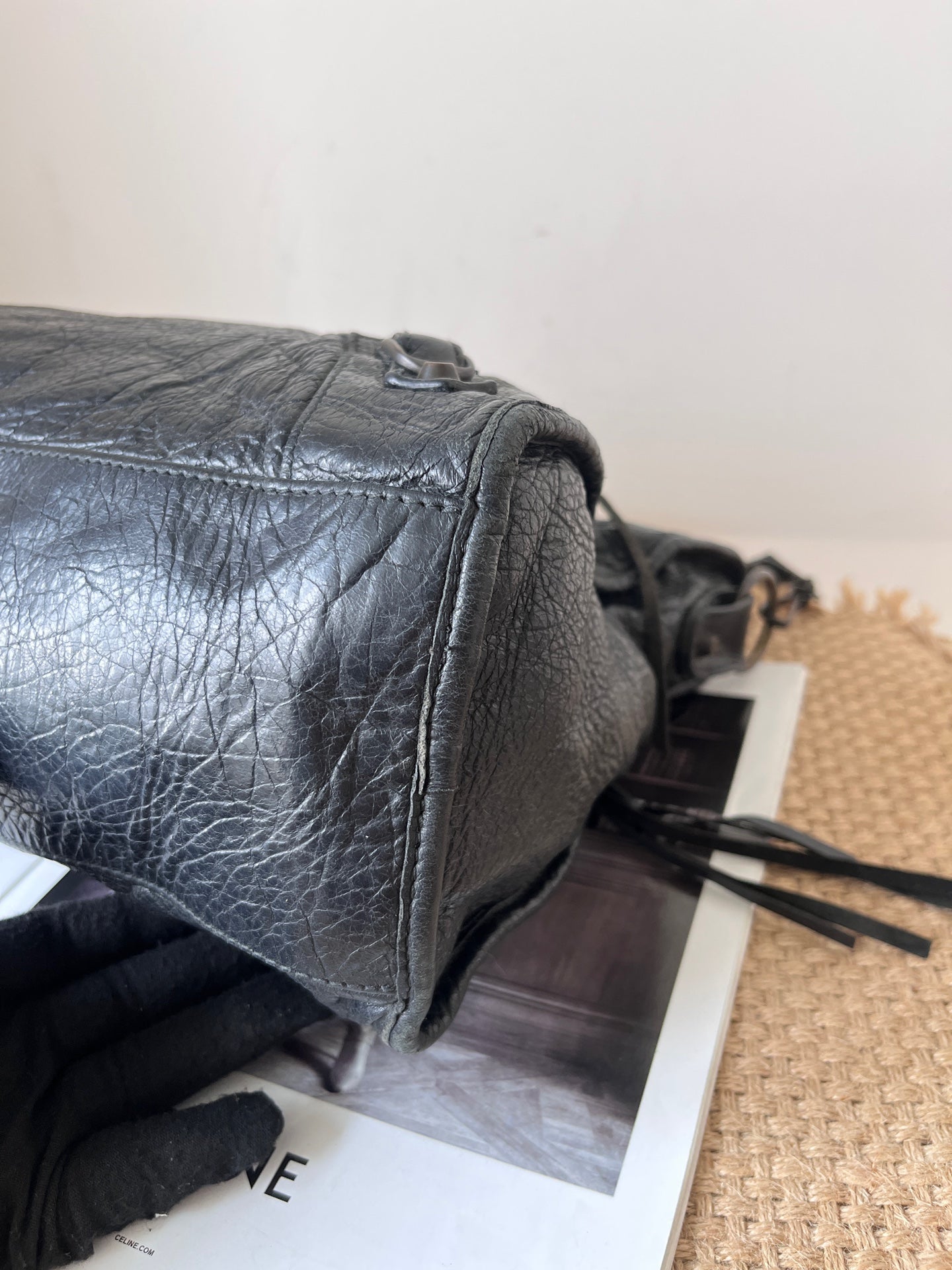 Balenciaga Leather Black