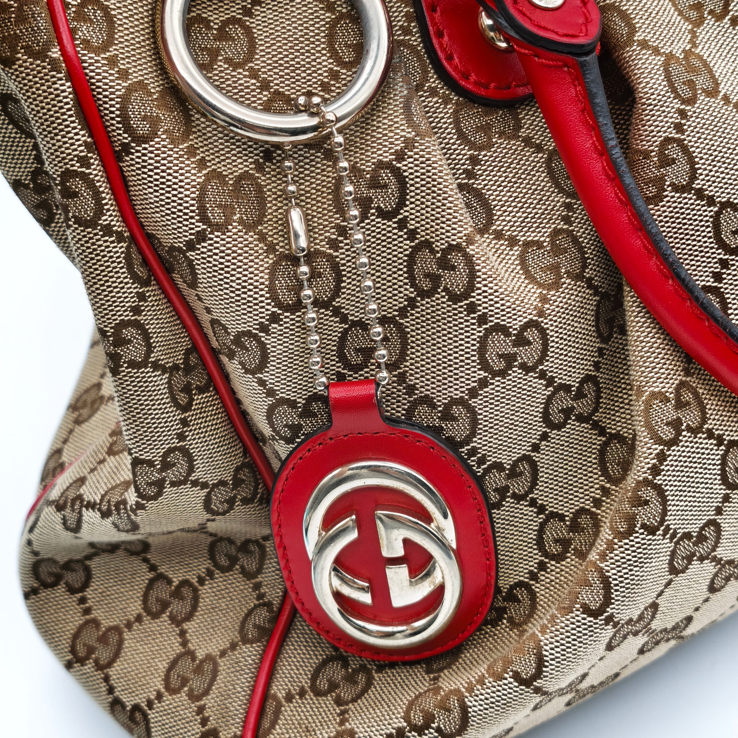 Gucci Canvas Red Crossbody