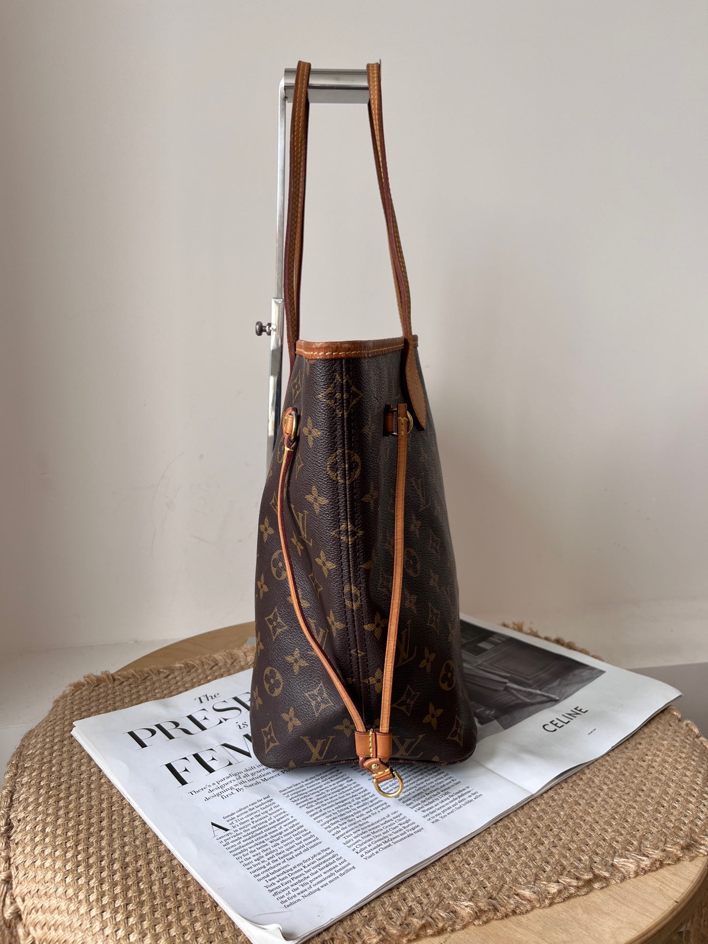 Louis Vuitton Leather Tote