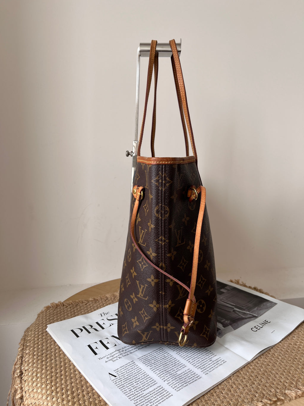 Louis Vuitton Leather Tote
