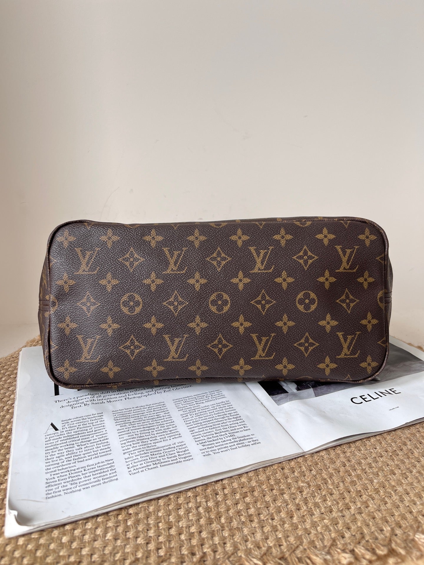 Louis Vuitton Leather Tote