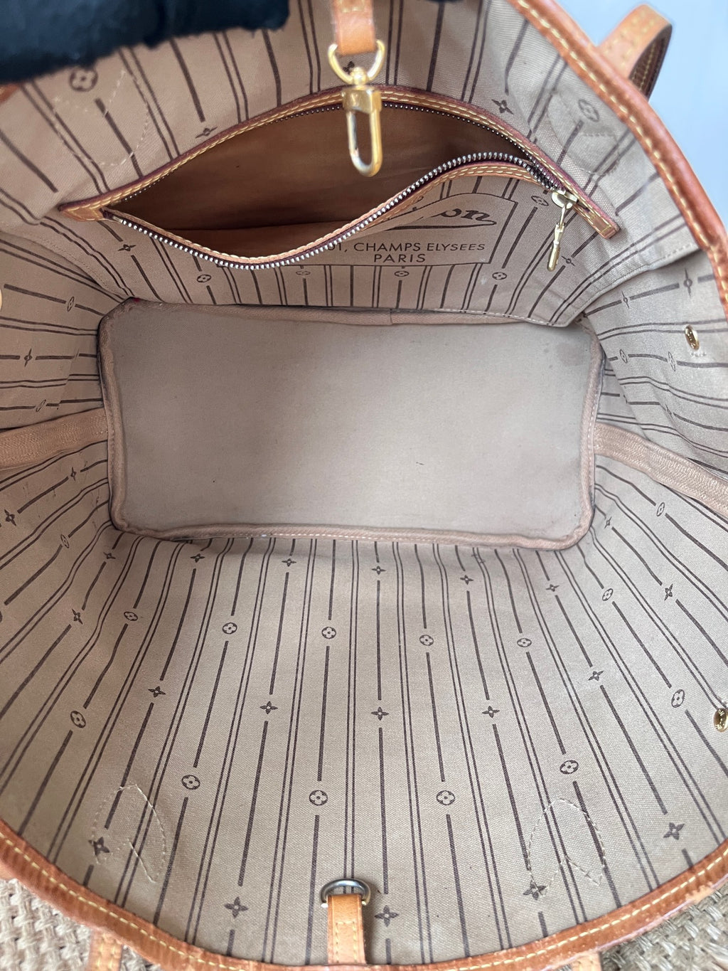 Louis Vuitton Leather Tote