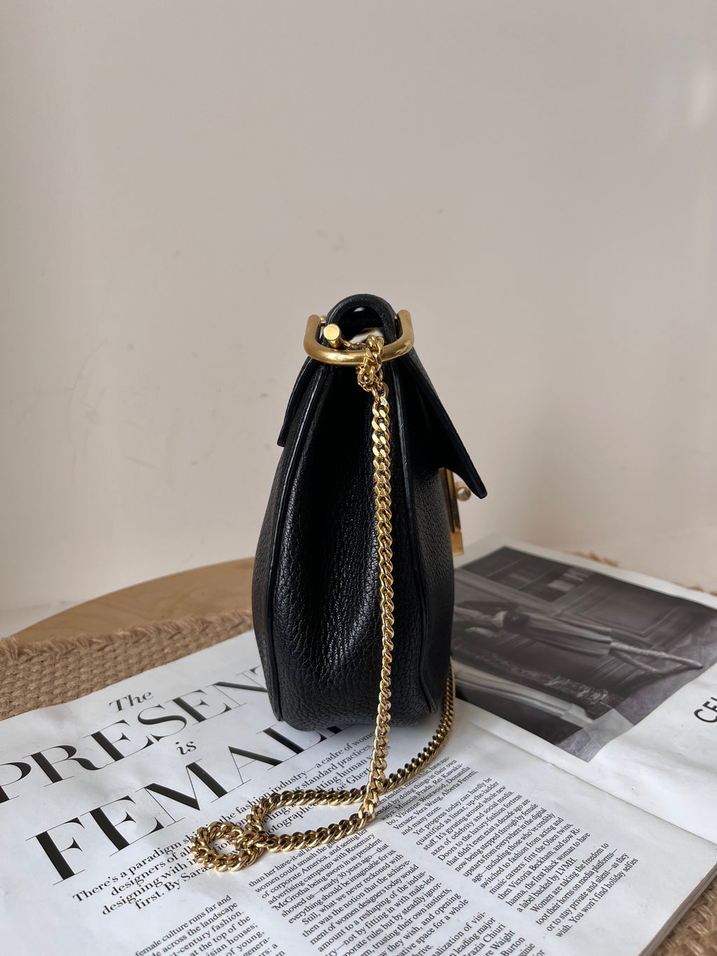 Chloe Leather Black