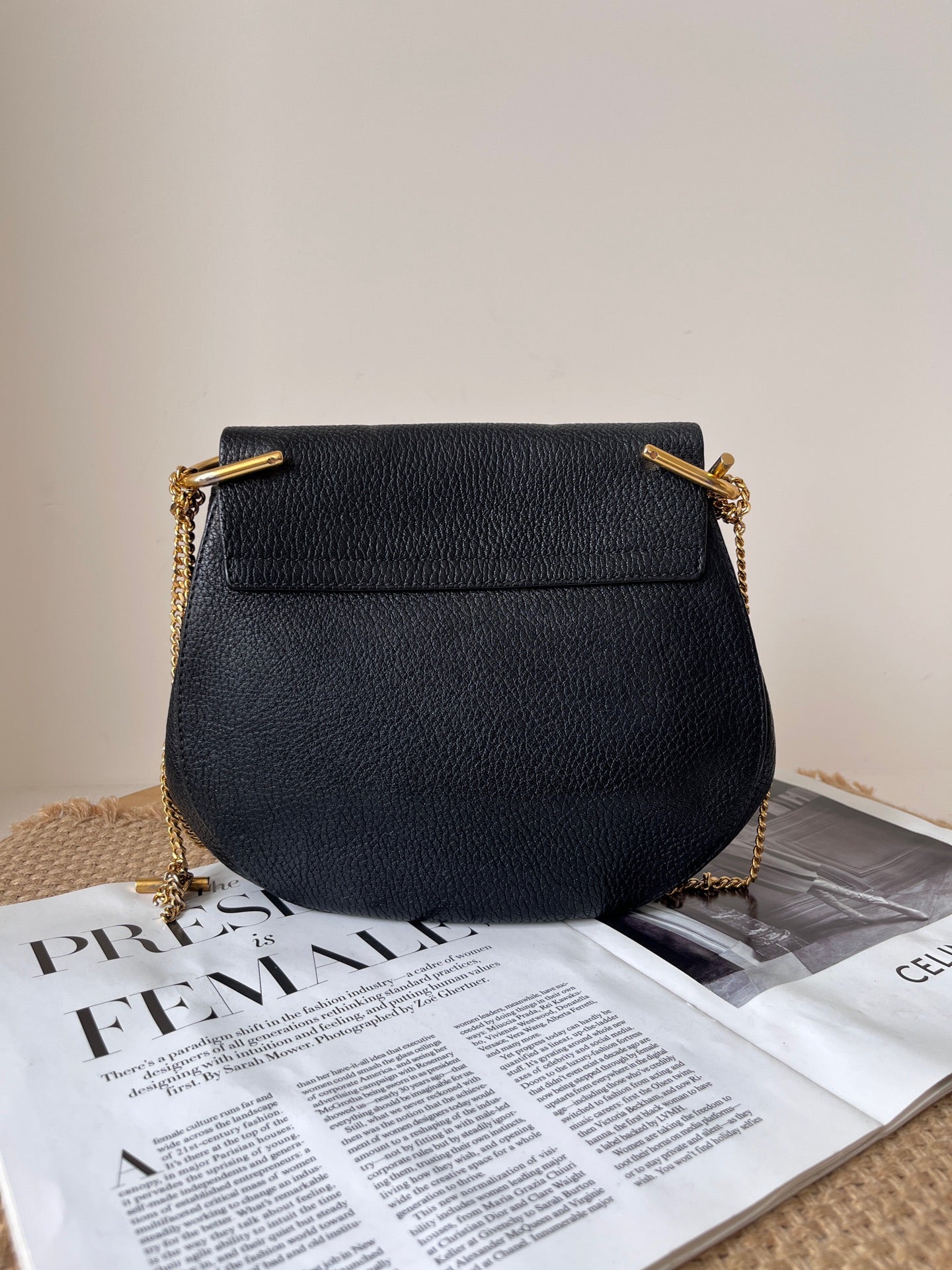 Chloe Leather Black