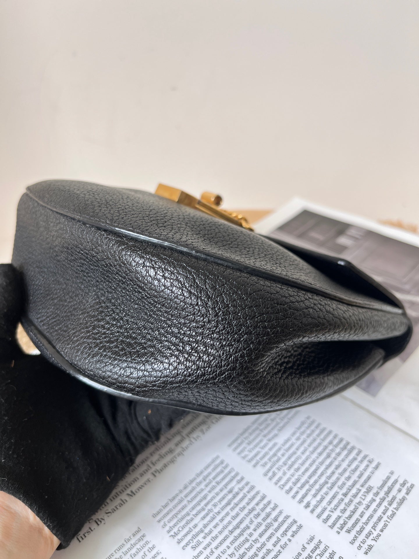 Chloe Leather Black