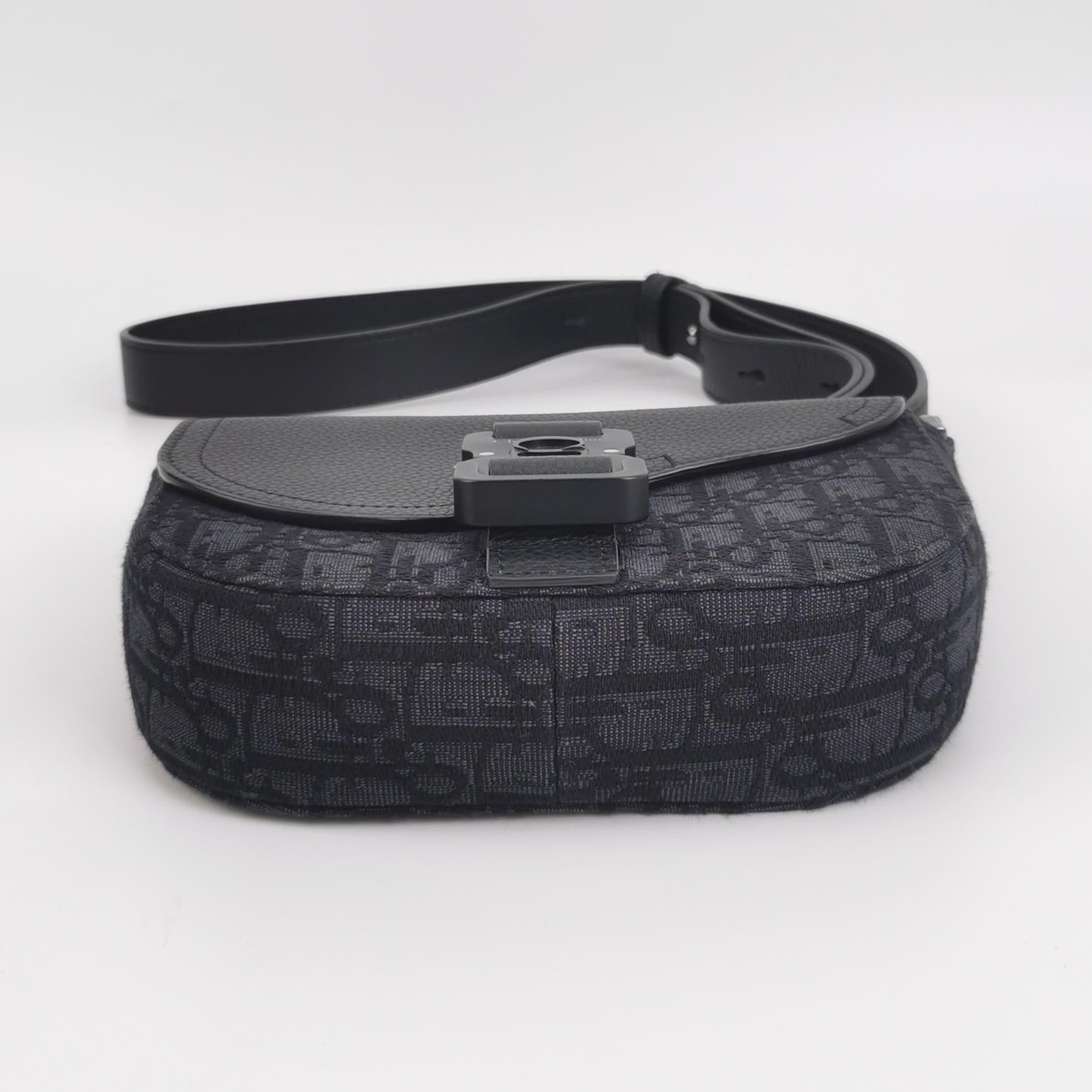 Dior Canvas Saddle Bag 2ADCA435YKS_H03E