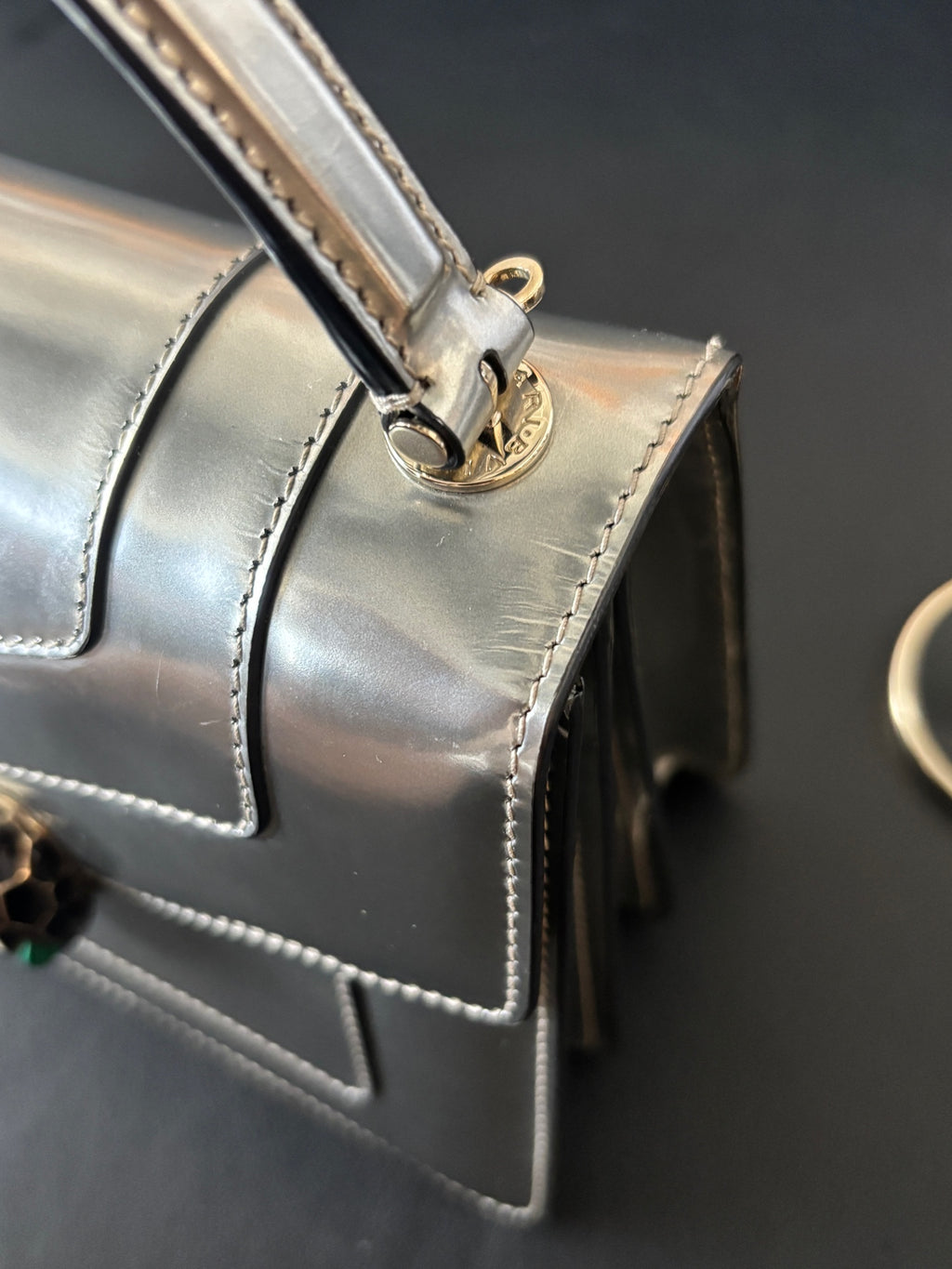Bvlgari Silver Crossbody