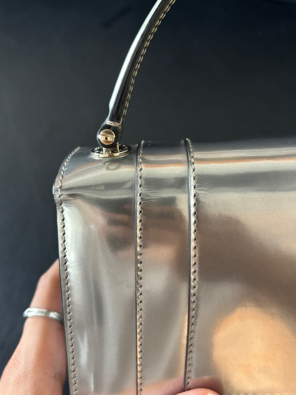 Bvlgari Silver Crossbody