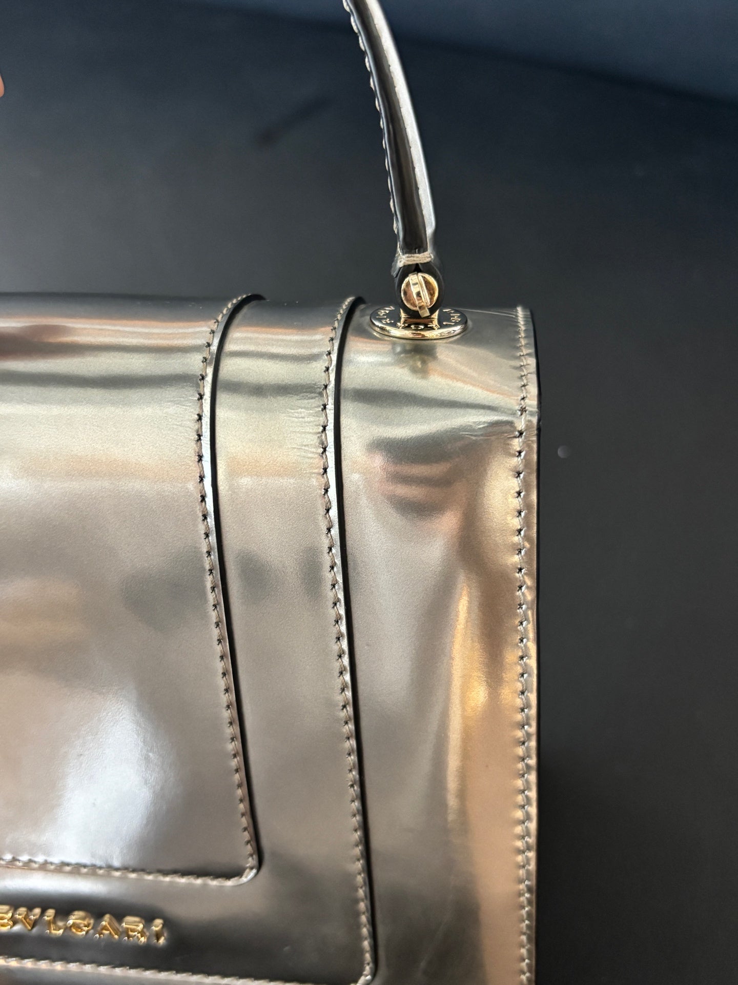 Bvlgari Silver Crossbody