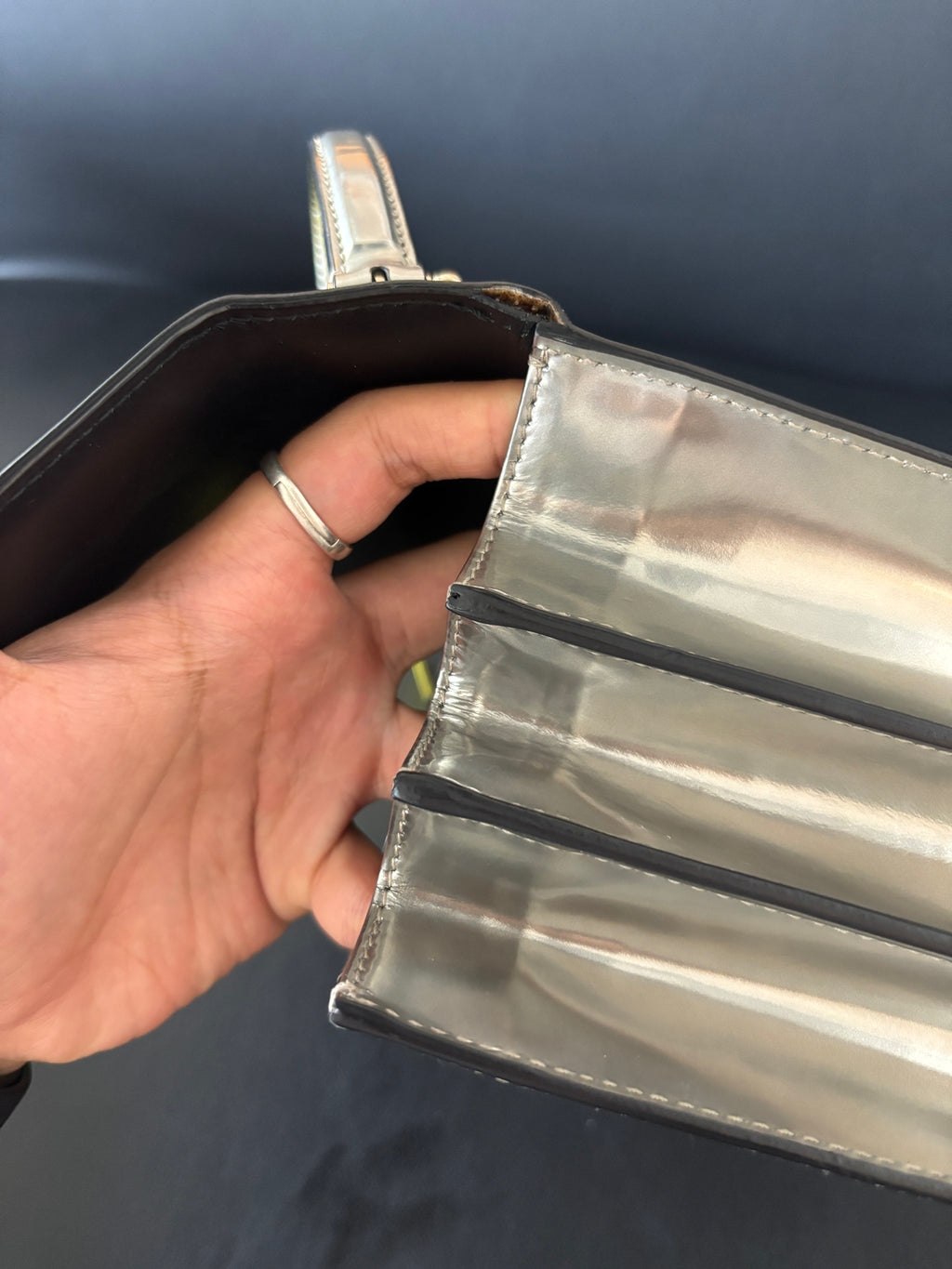 Bvlgari Silver Crossbody