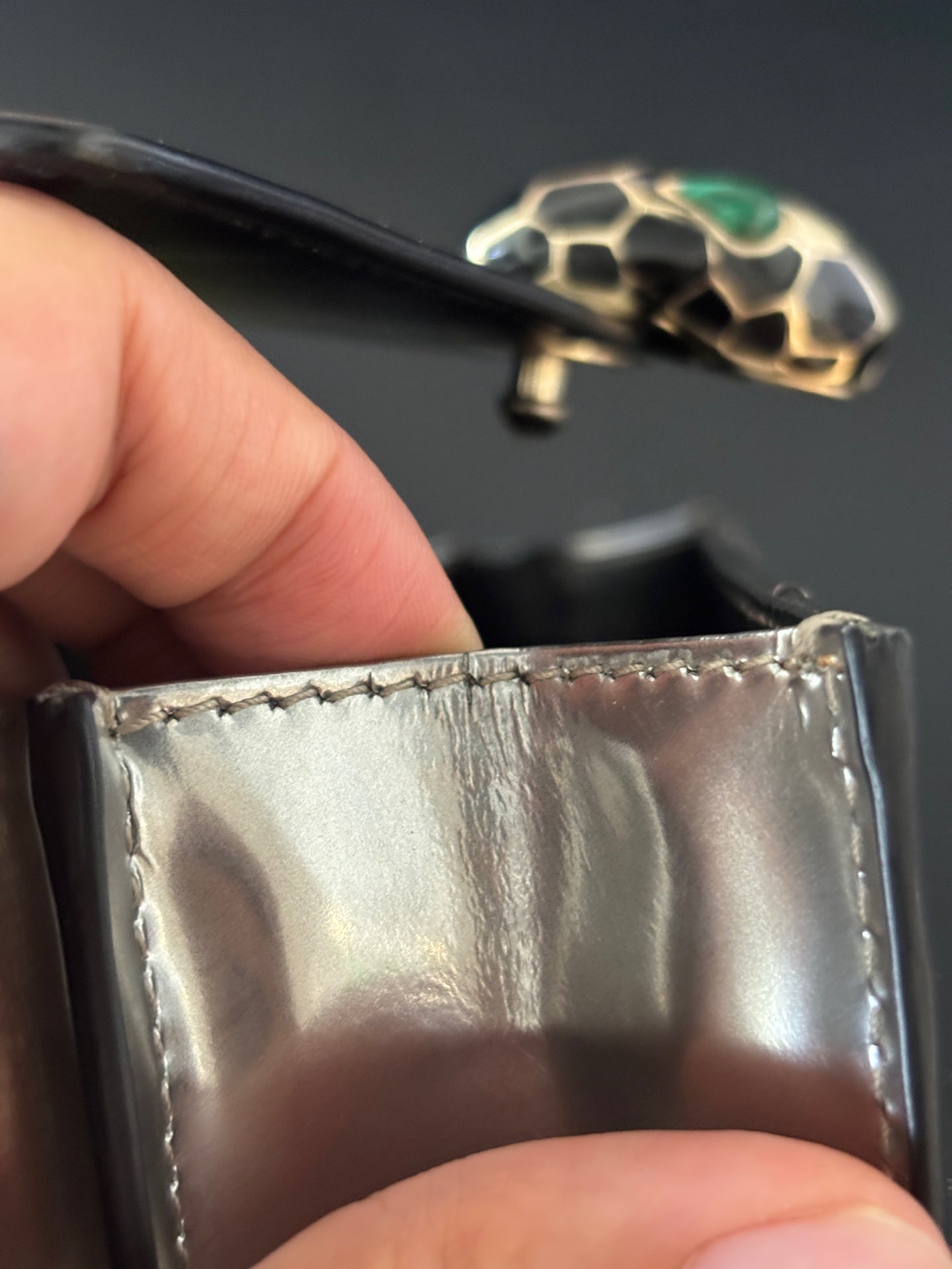 Bvlgari Silver Crossbody