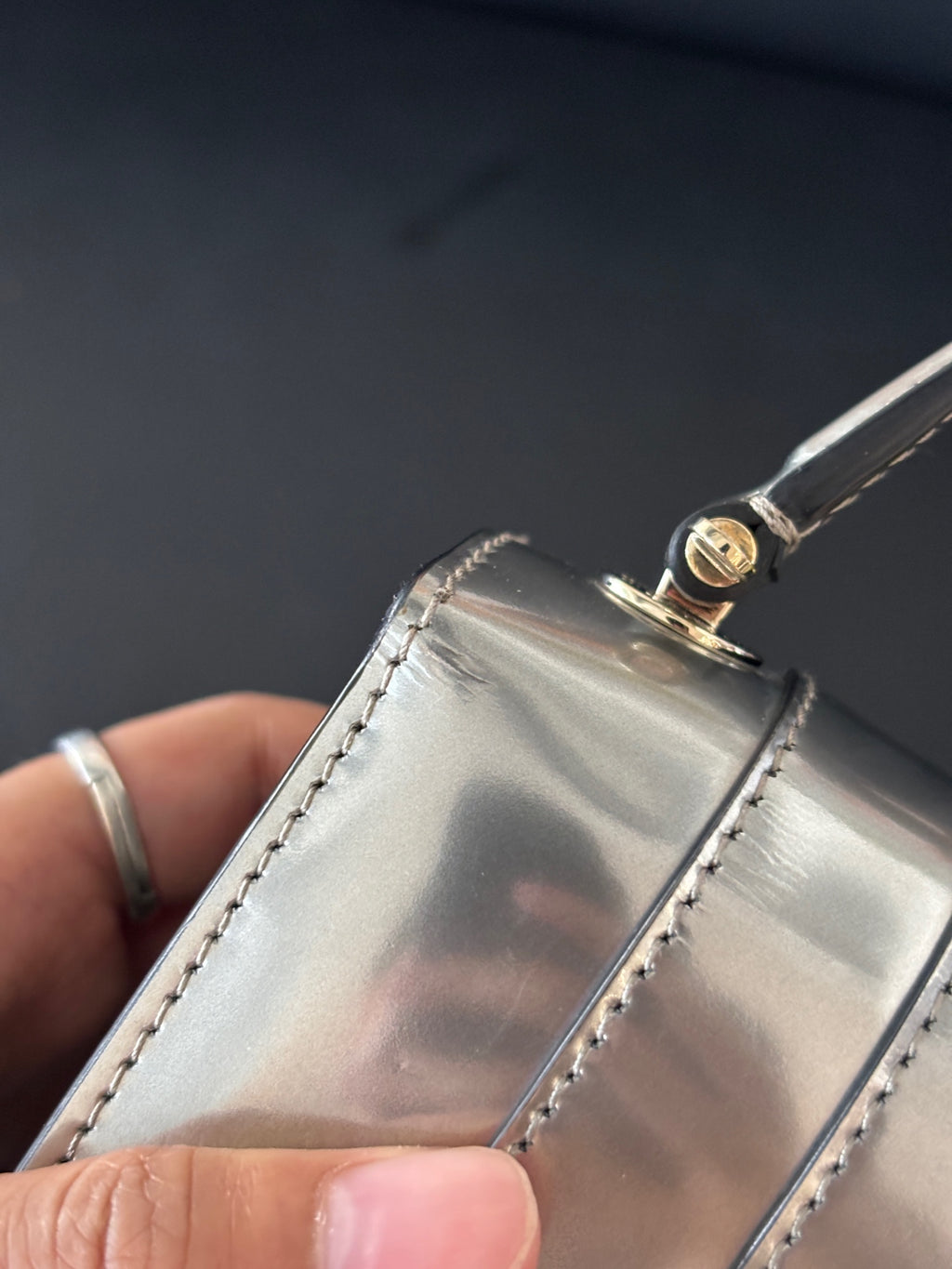Bvlgari Silver Crossbody