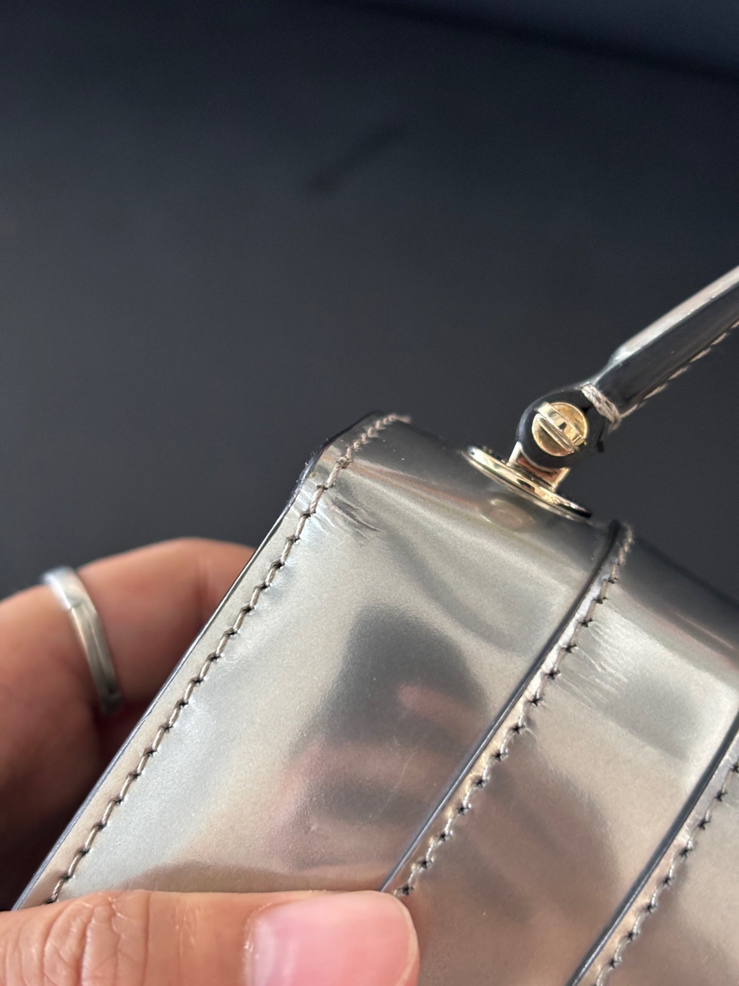 Bvlgari Silver Crossbody