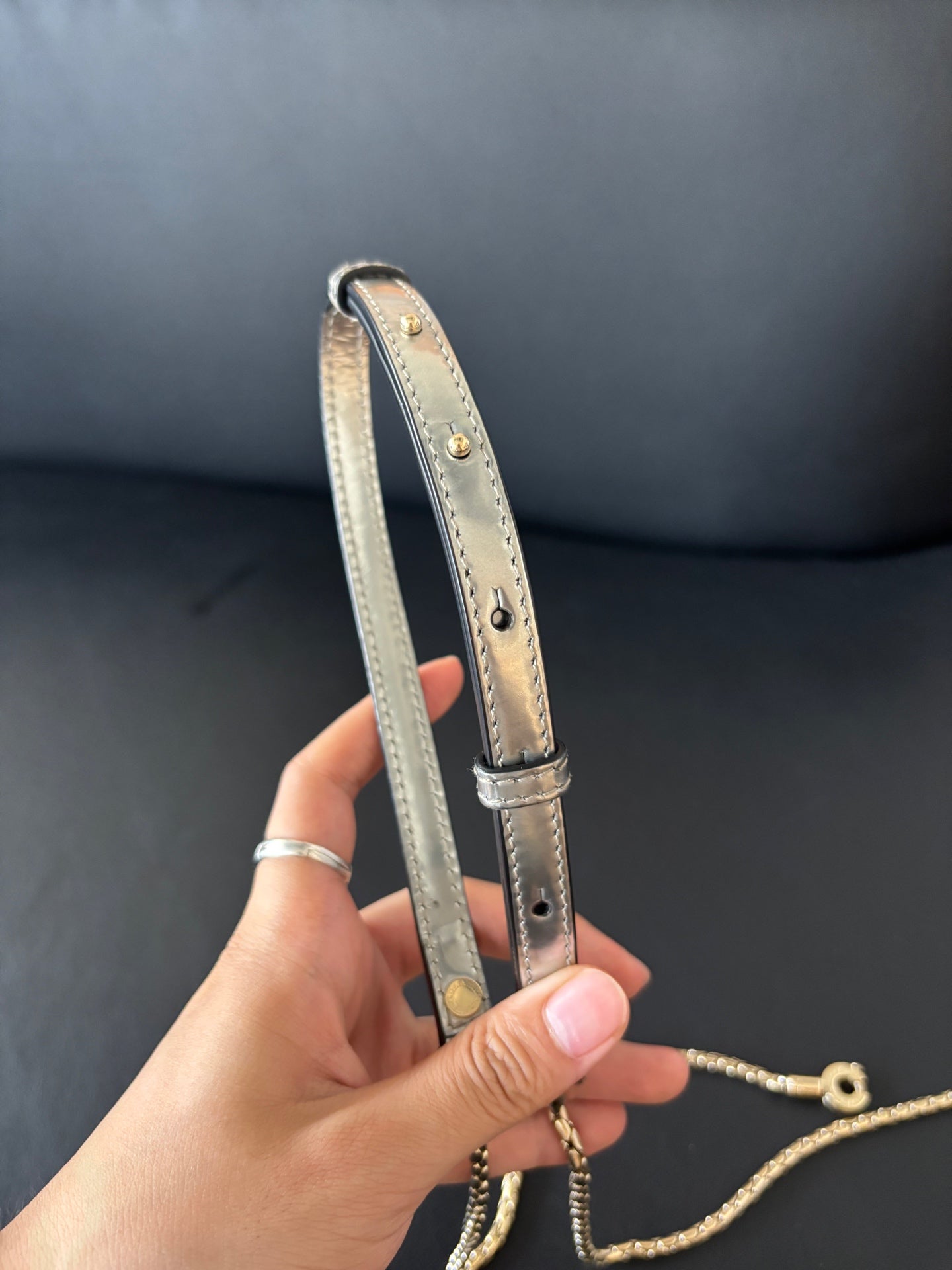 Bvlgari Silver Crossbody