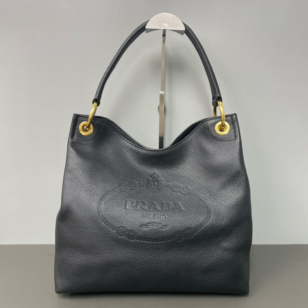Prada Leather Black Satchel