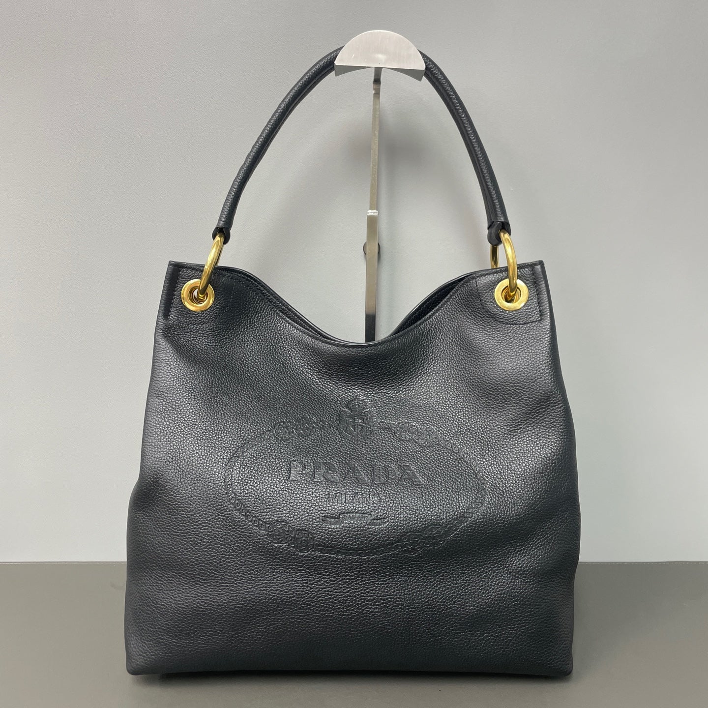 Prada Leather Black Satchel