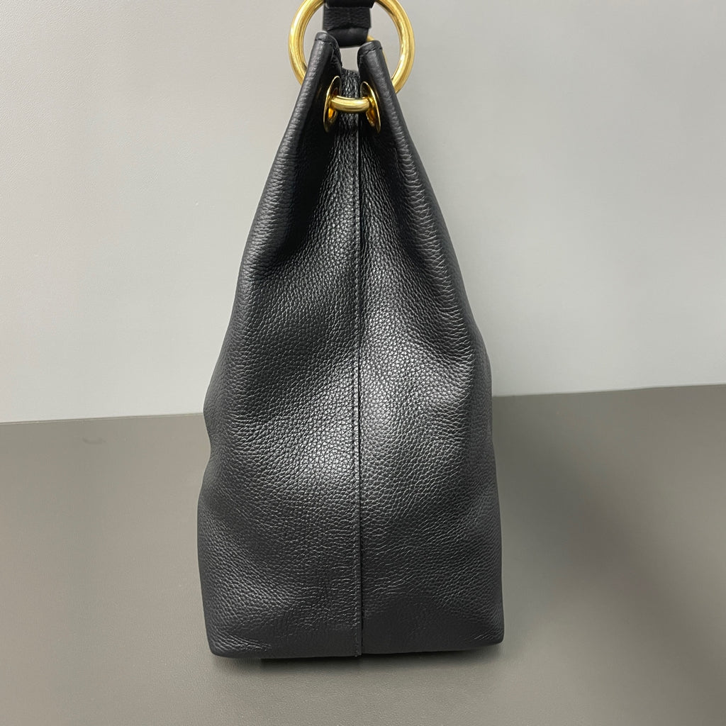 Prada Leather Black Satchel