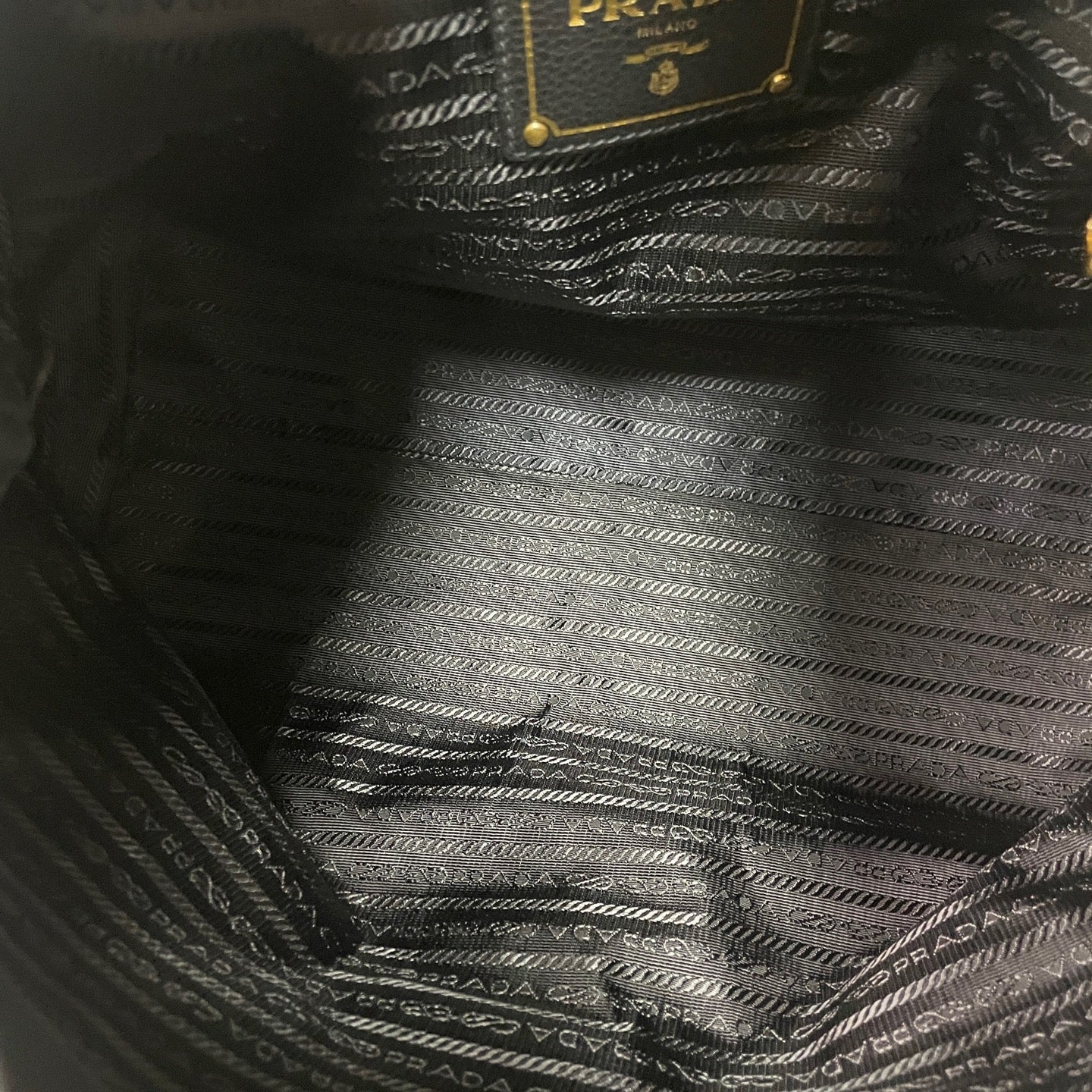 Prada Leather Black Satchel