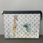 Louis Vuitton Canvas Black Clutch