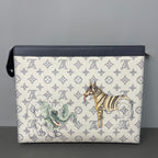 Louis Vuitton Canvas Black Clutch