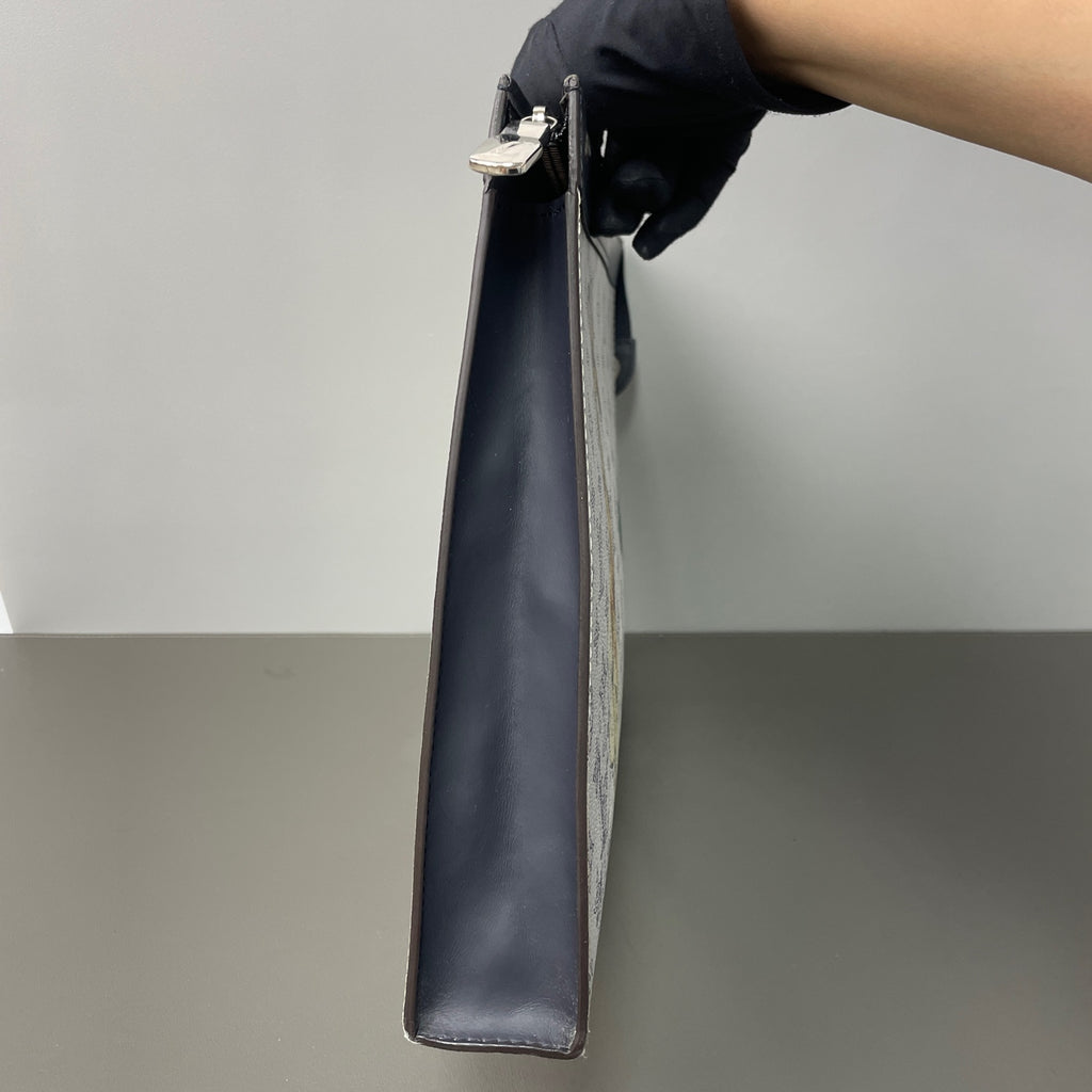 Louis Vuitton Canvas Black Clutch