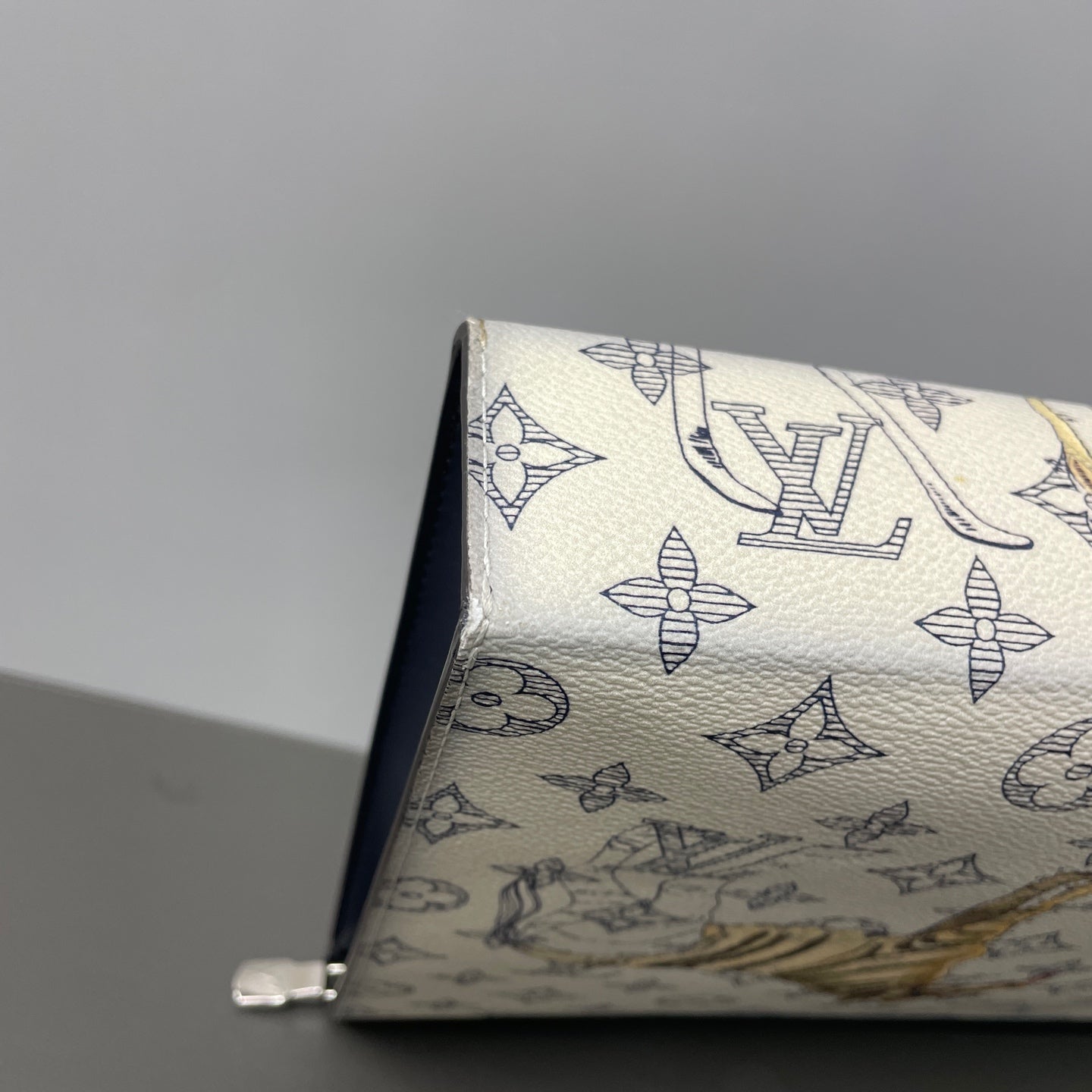 Louis Vuitton Canvas Black Clutch